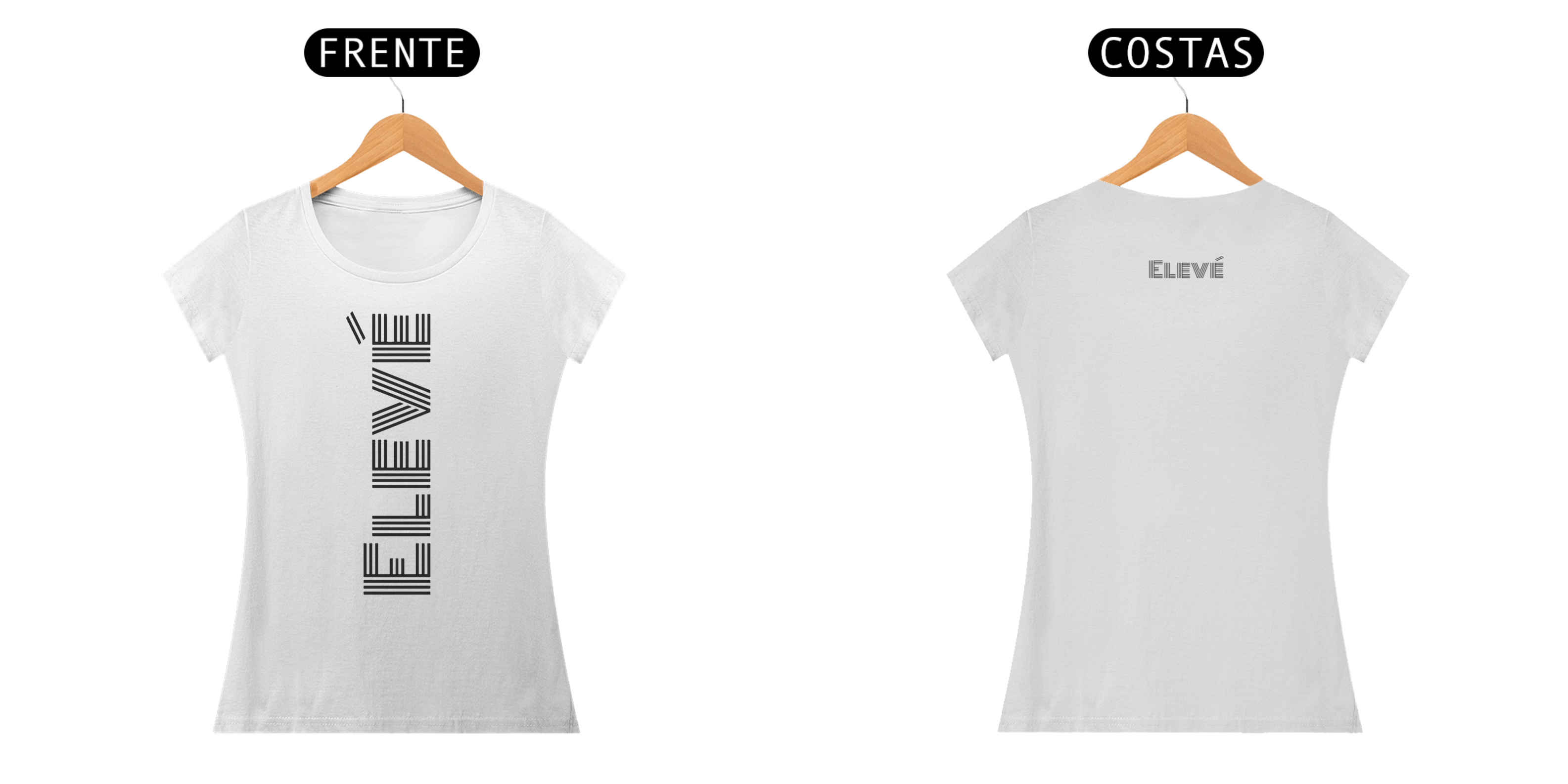 Nome do produto: Camiseta Feminina Elevé Clássica