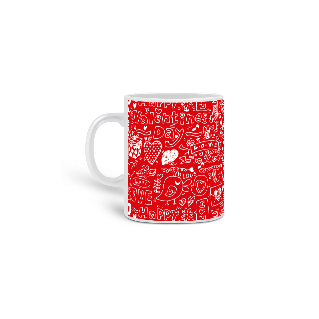 Caneca Happy Valentines Day