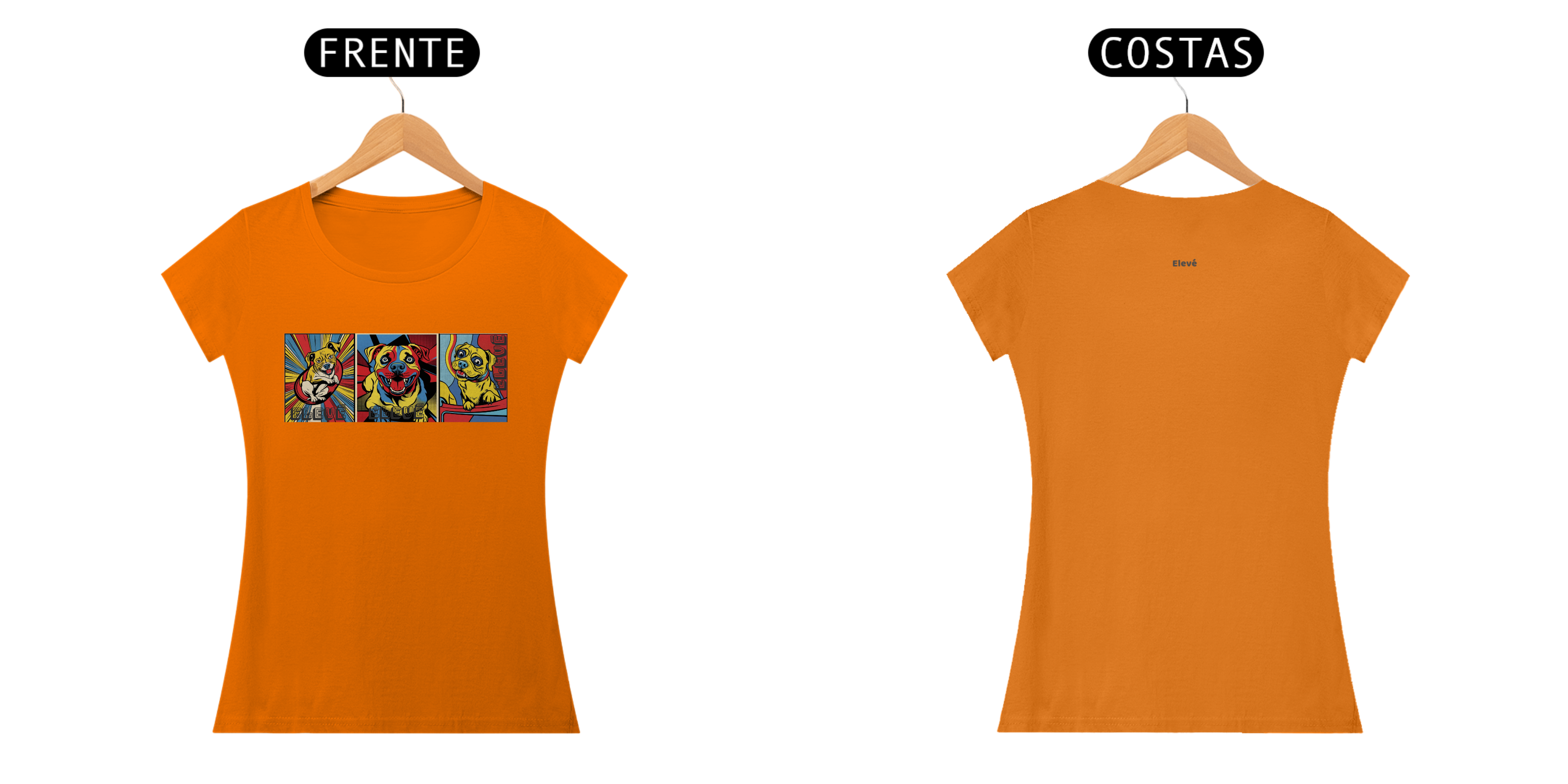 Camiseta Feminina Dog Collection