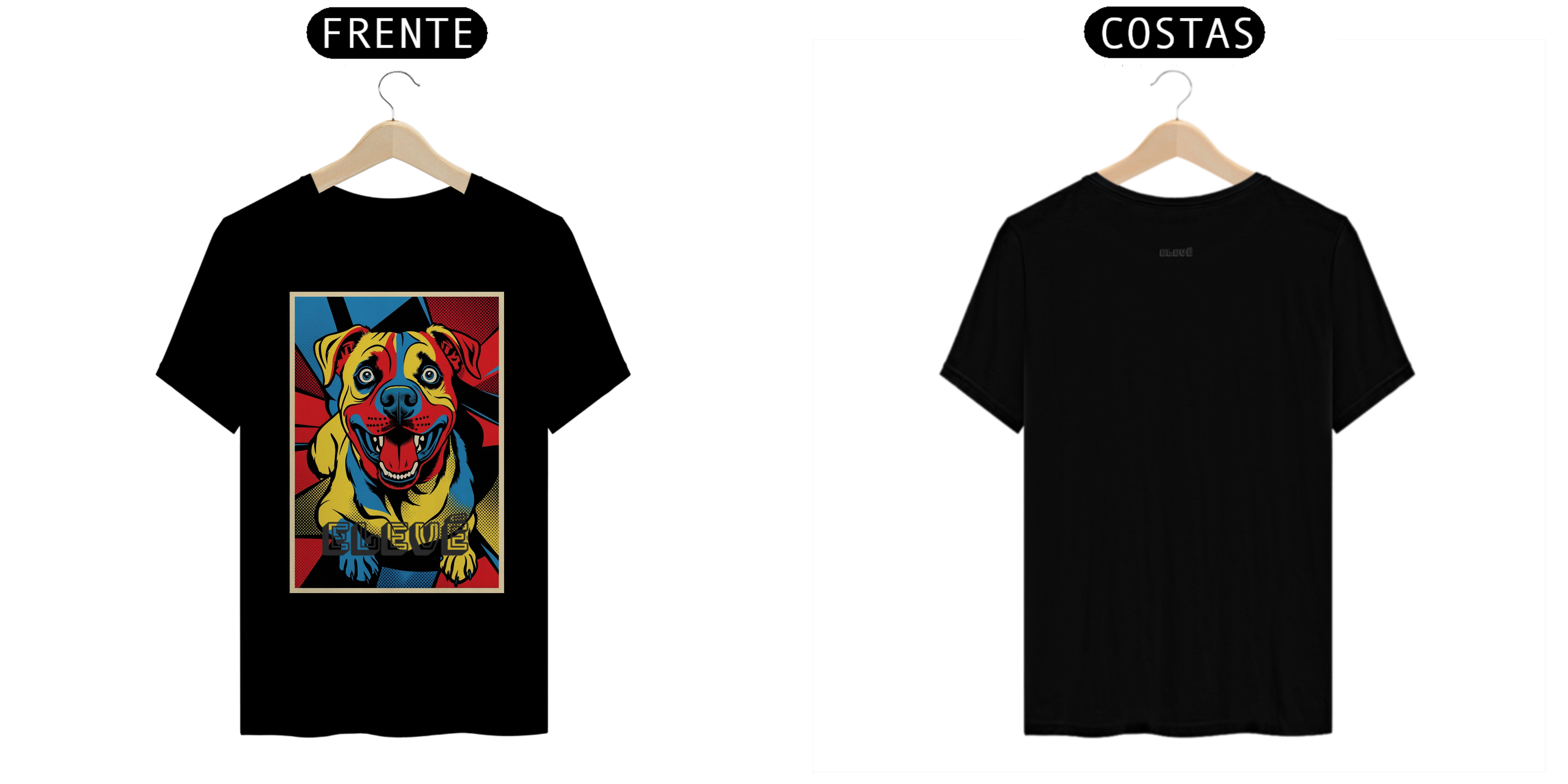 Nome do produto: Camiseta Masculina Dog Elevé