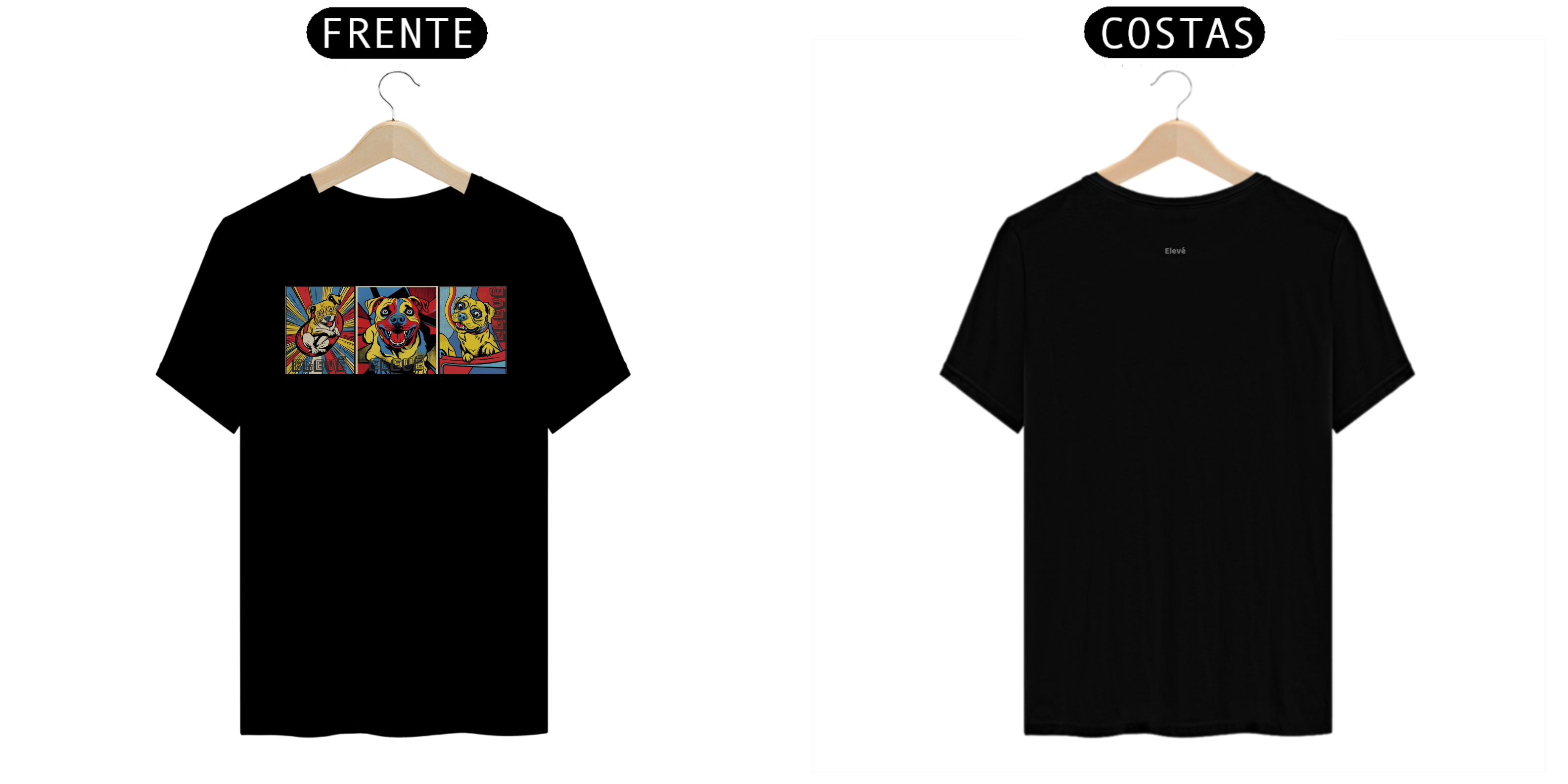 Nome do produto: Camiseta Masculina Dog Collection