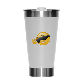 Copo térmico Emoji de óculos