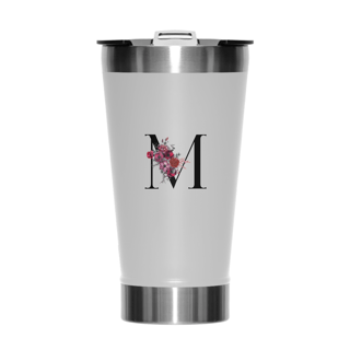 Copo térmico iniciais M