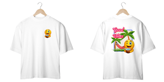 Camiseta Oversized Good Vibes