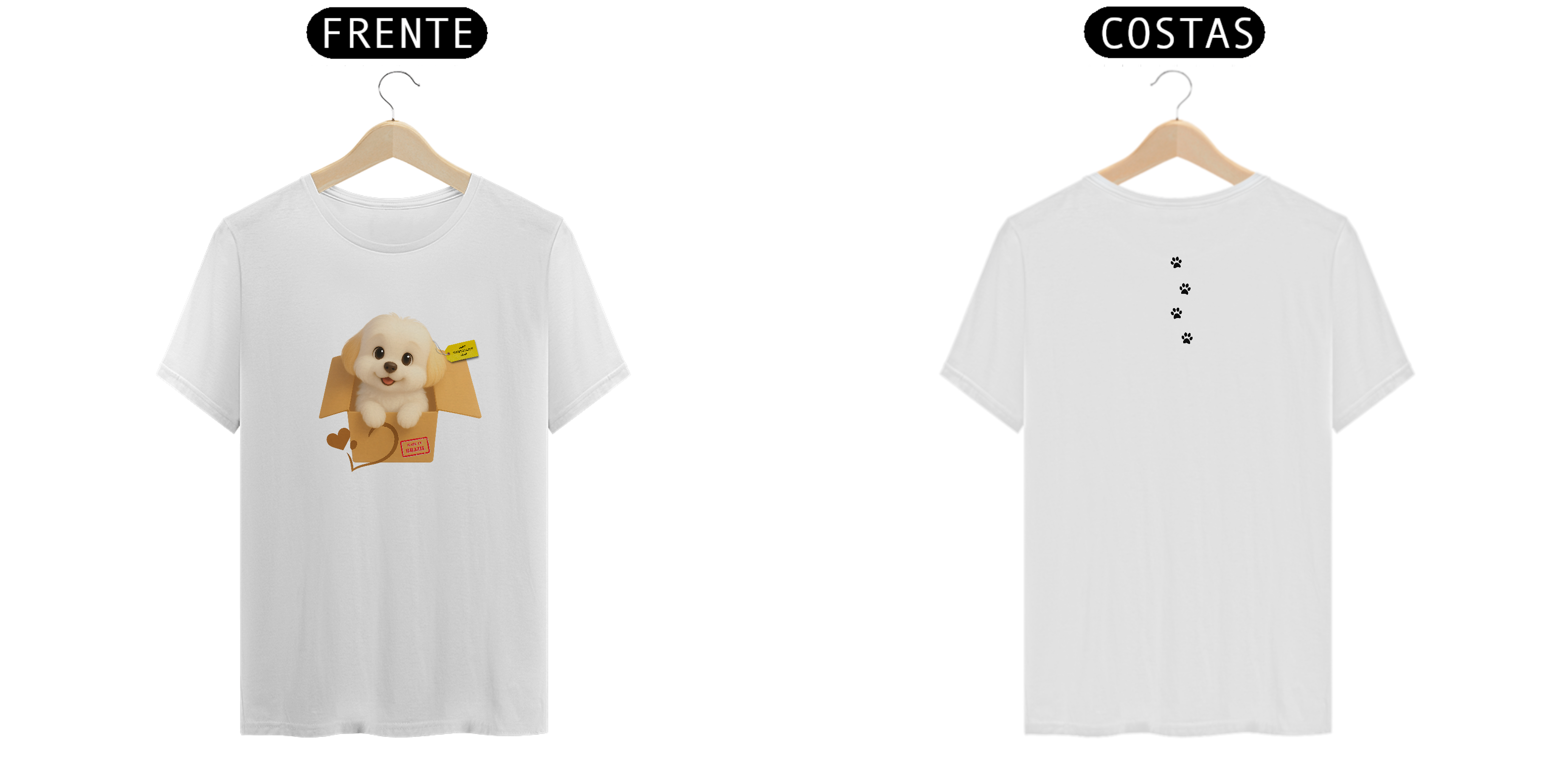 T-Shirt Prime meu Pet e Eu