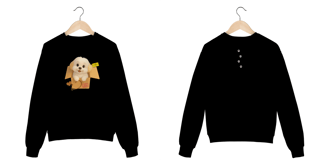 Moletom Fechado Meu Pet e Eu