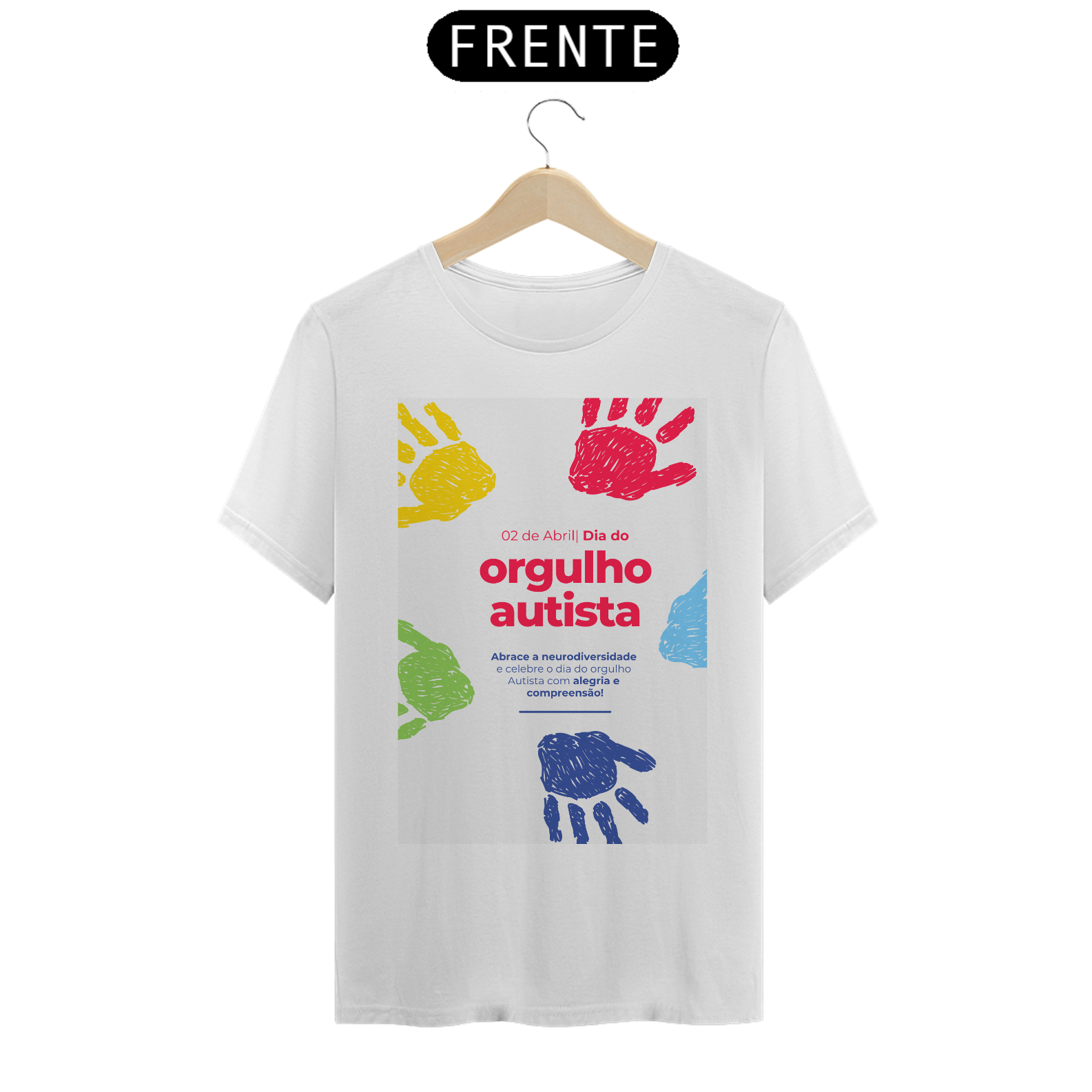 Nome do produto: CAMISA TEMA AUTISMO