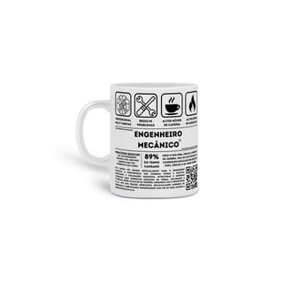 Caneca Engenheiro Mecânico