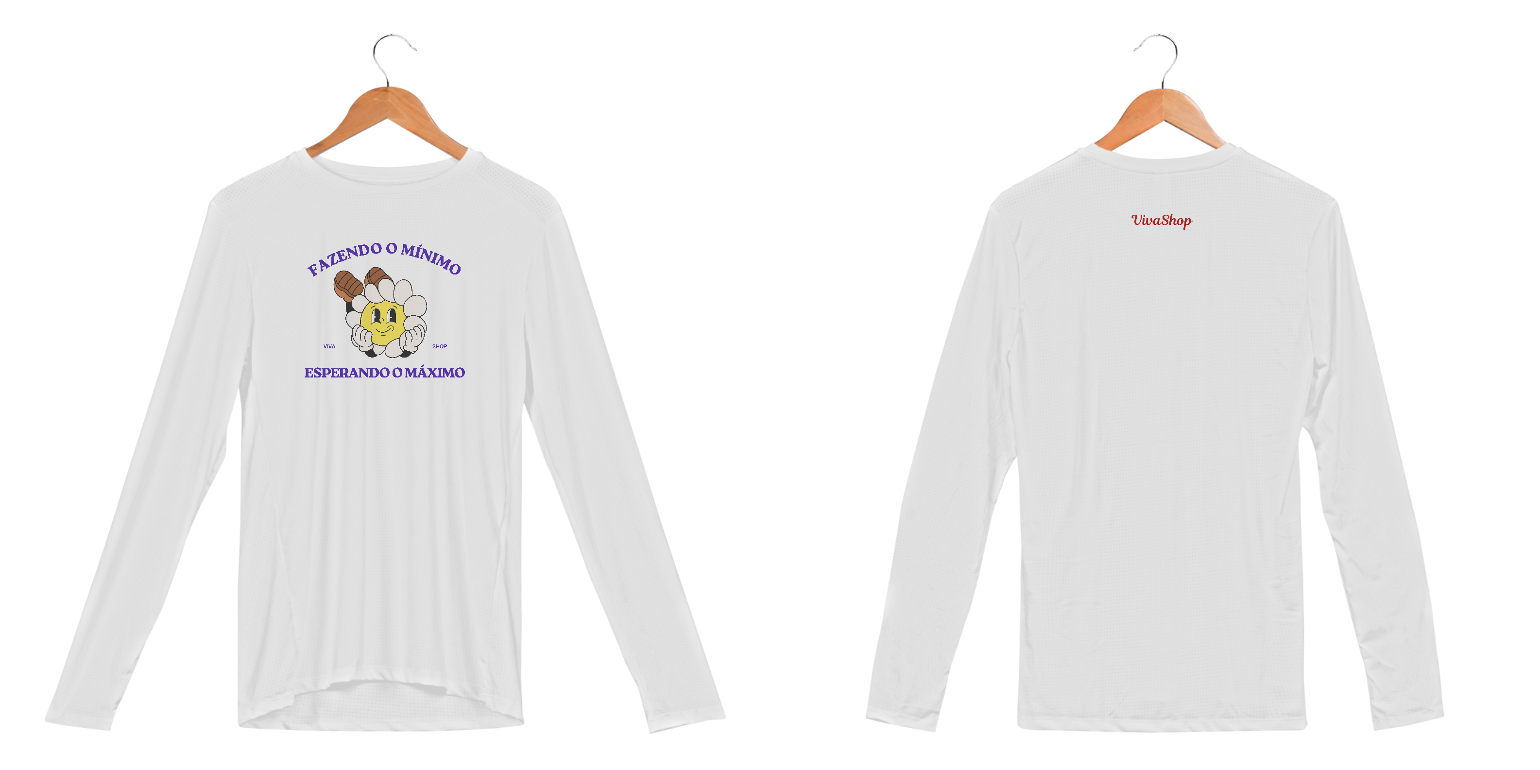 Nome do produto: Manga Longa UV Fazendo o Mínimo