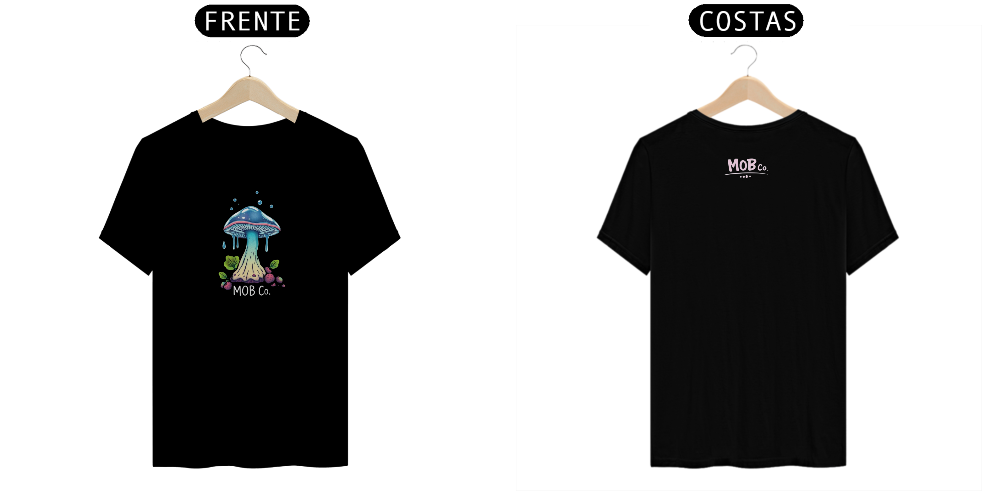 Nome do produto: Camisa Quality Estampa Exclusiva | COLEÇÃO #1 WET MUSH | Azul Trip