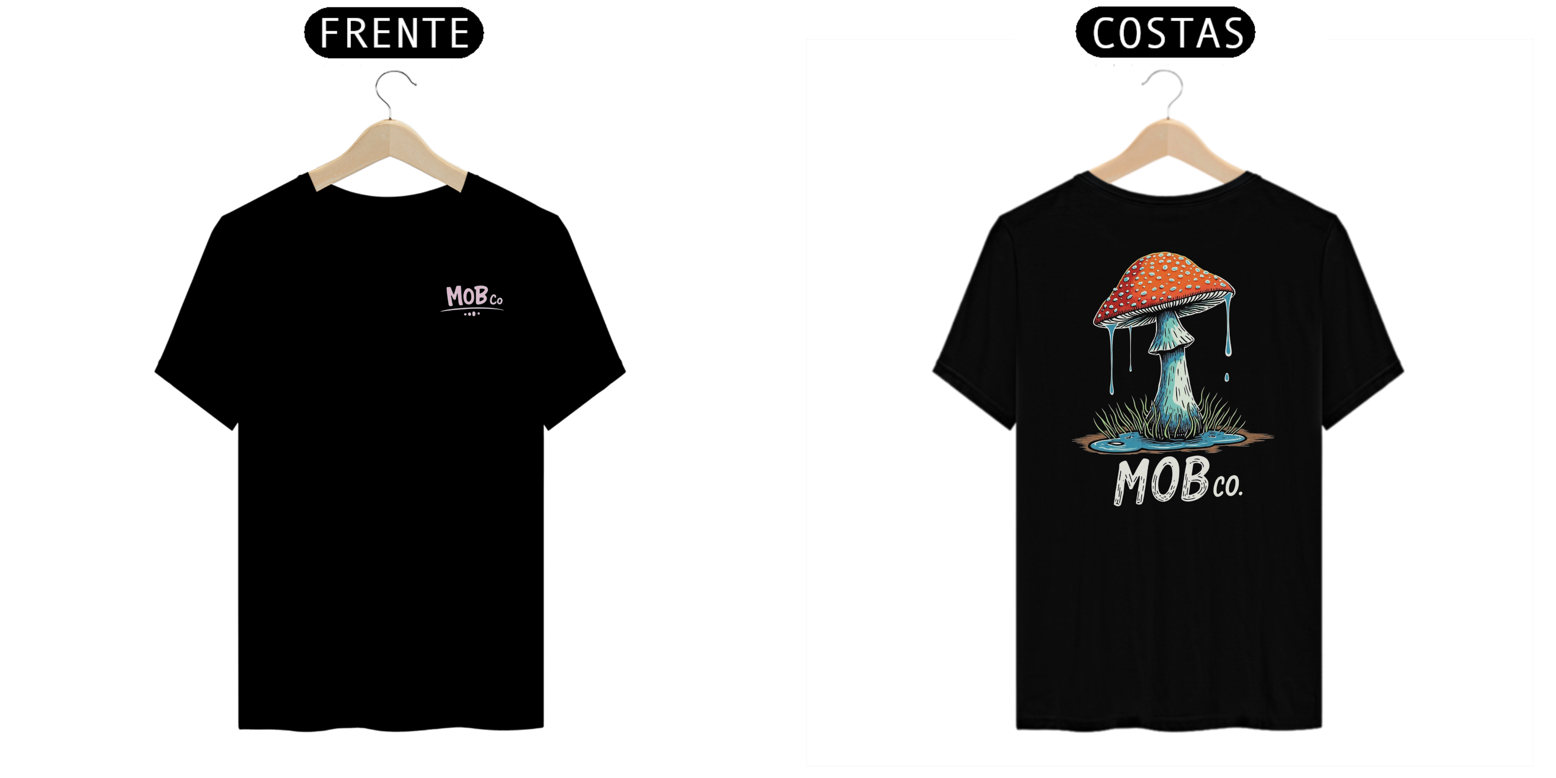 Nome do produto: Camisa Classic Estampa Exclusiva | COLEÇÃO WET MUSH | Melt Shroom