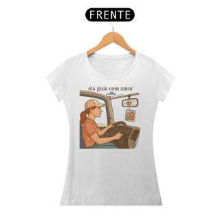 Ela guia com amor