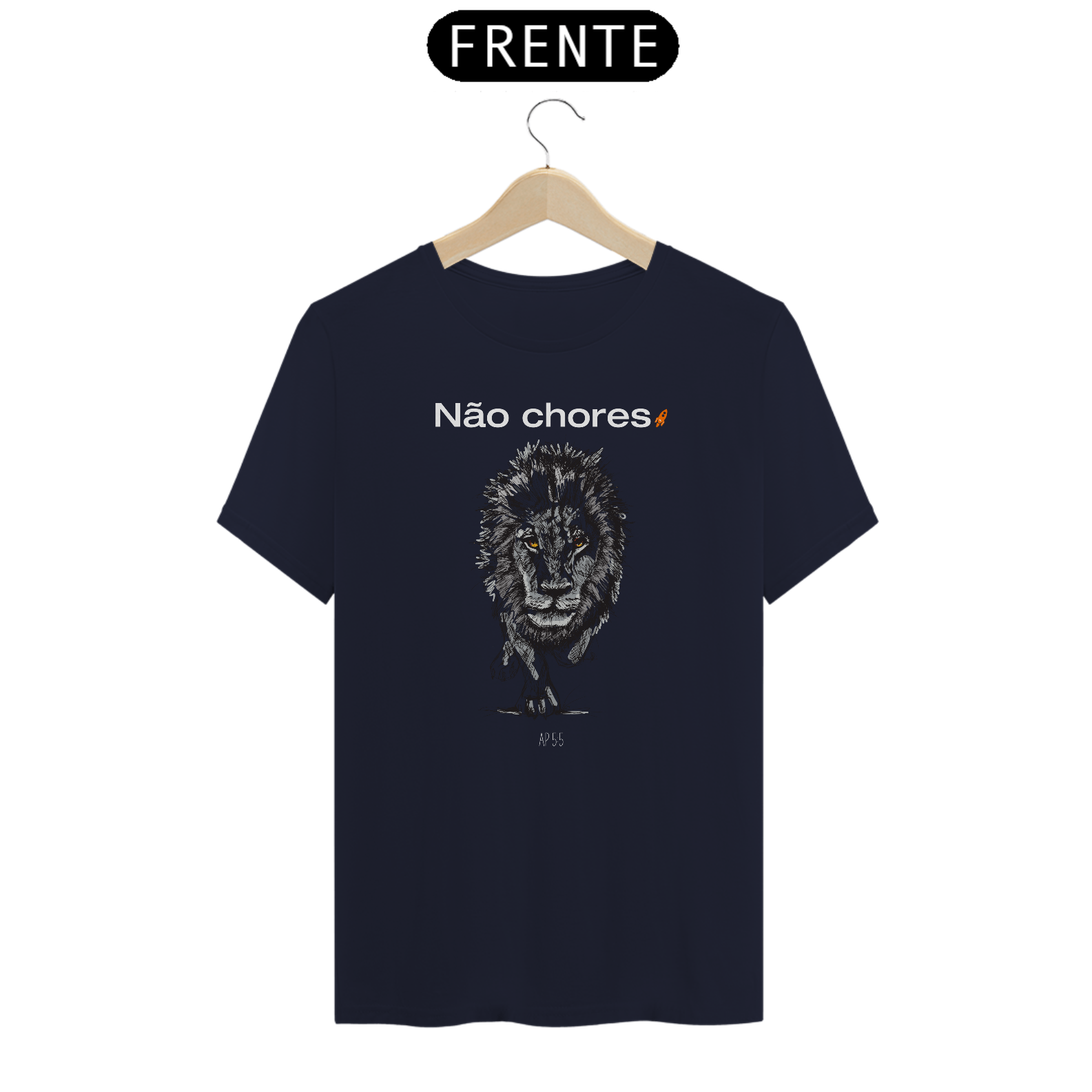 T-Shirt Premium - Não chores - Black