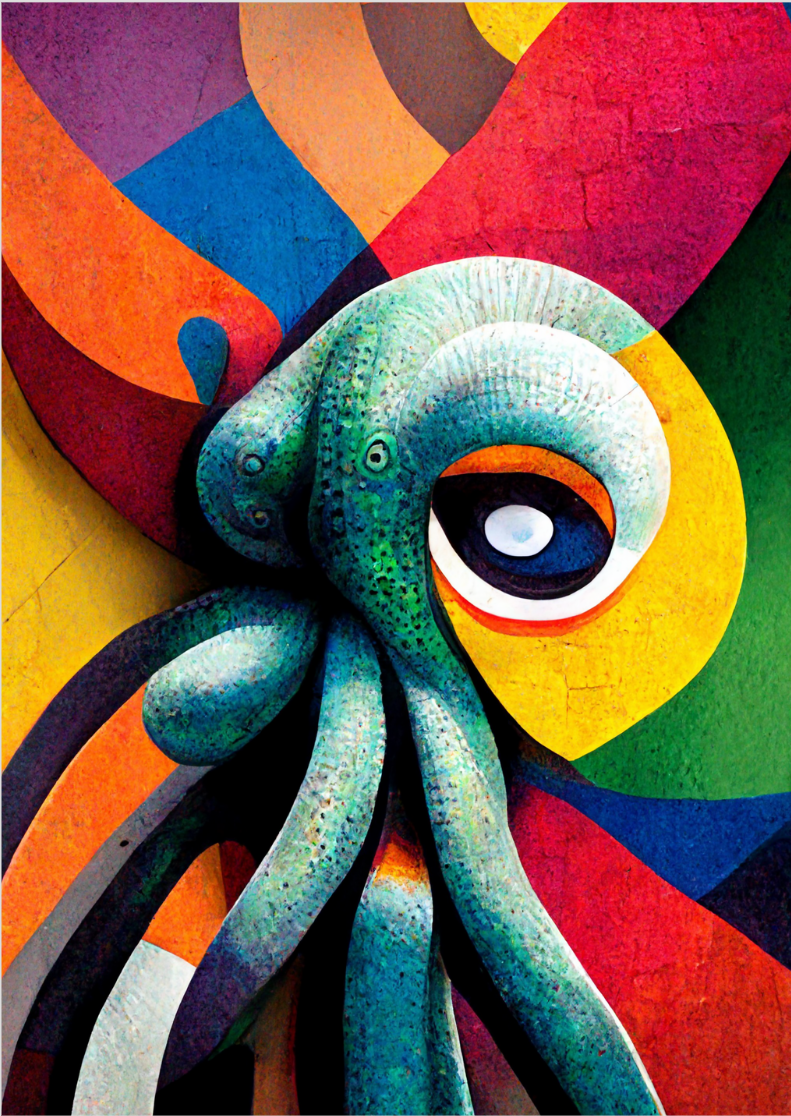 Poster Polvo Colorido