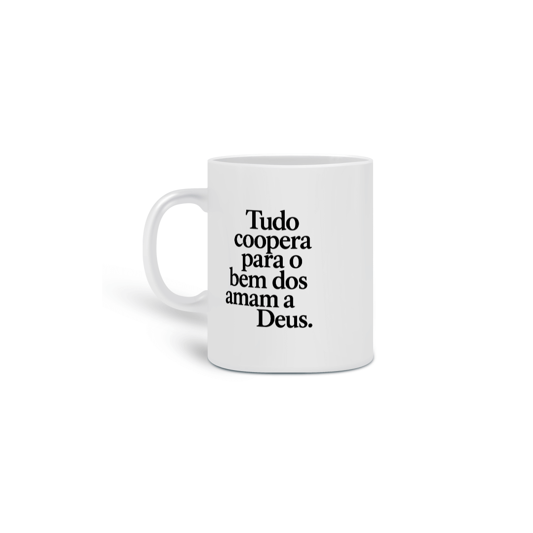 Caneca Tudo coopera para o bem