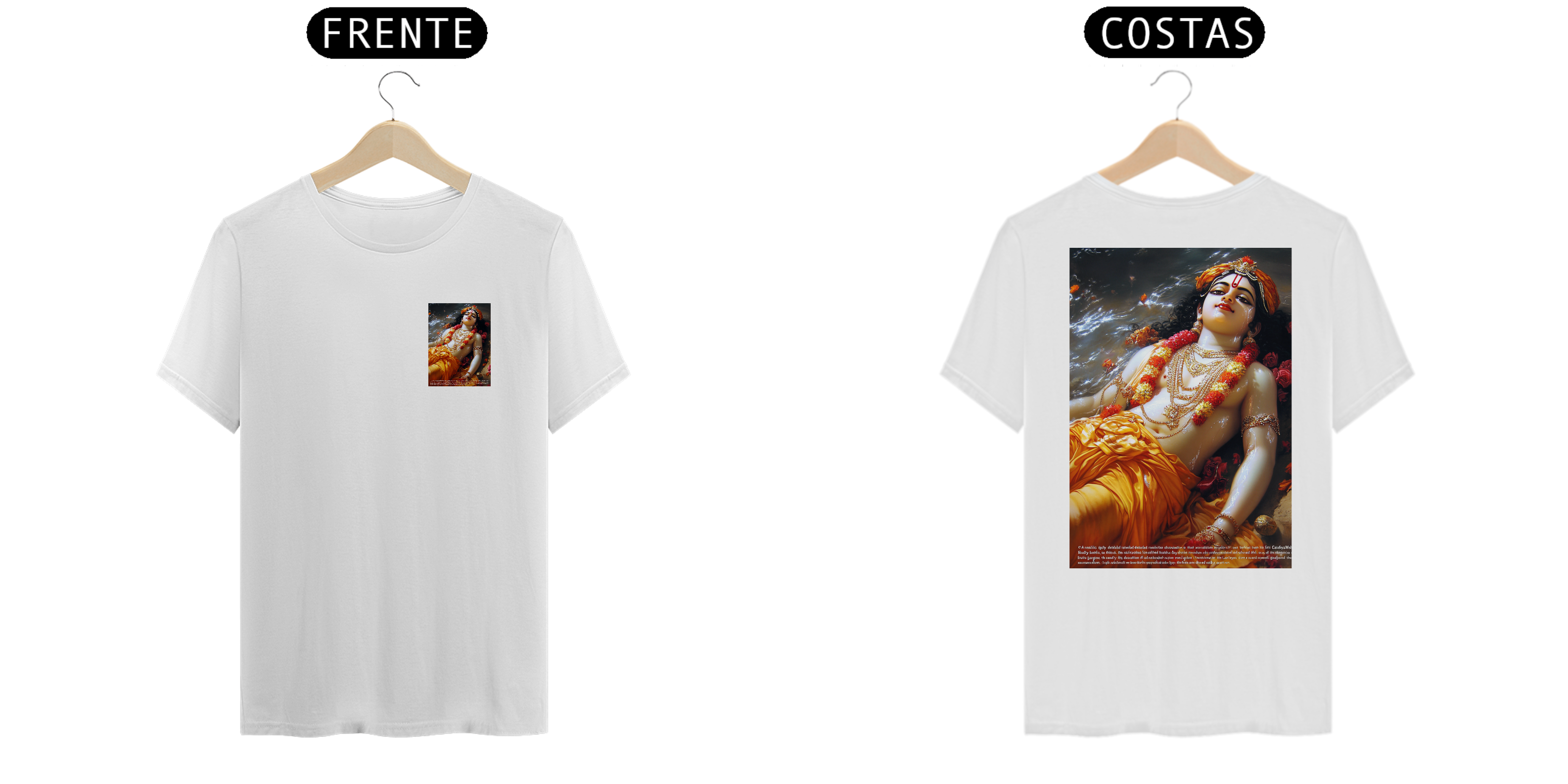 Nome do produto: CAMISETA  UNISSEX CAITANYA