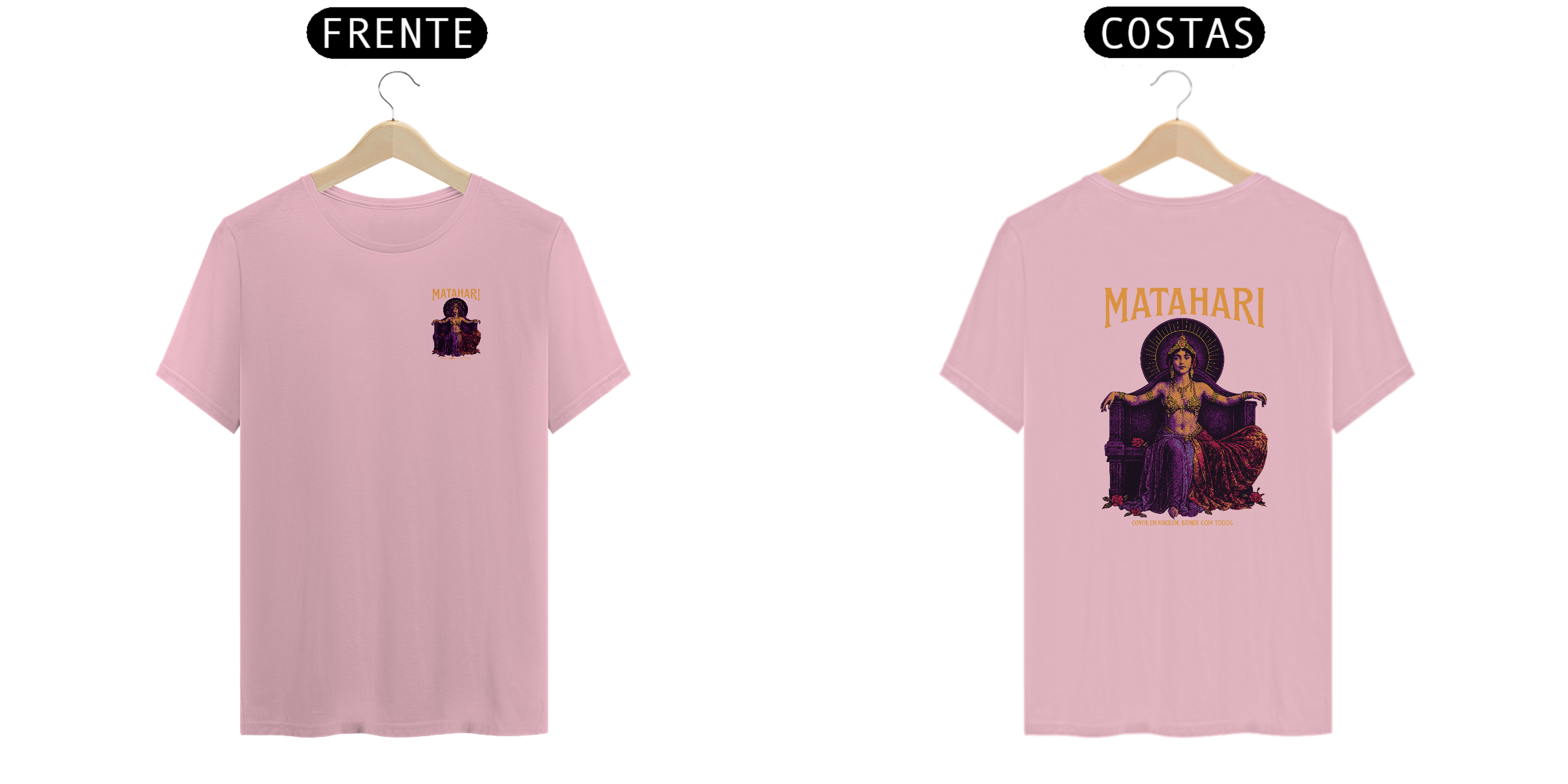 Nome do produto: CAMISETA UNISSEX MATAHARI BRINDE