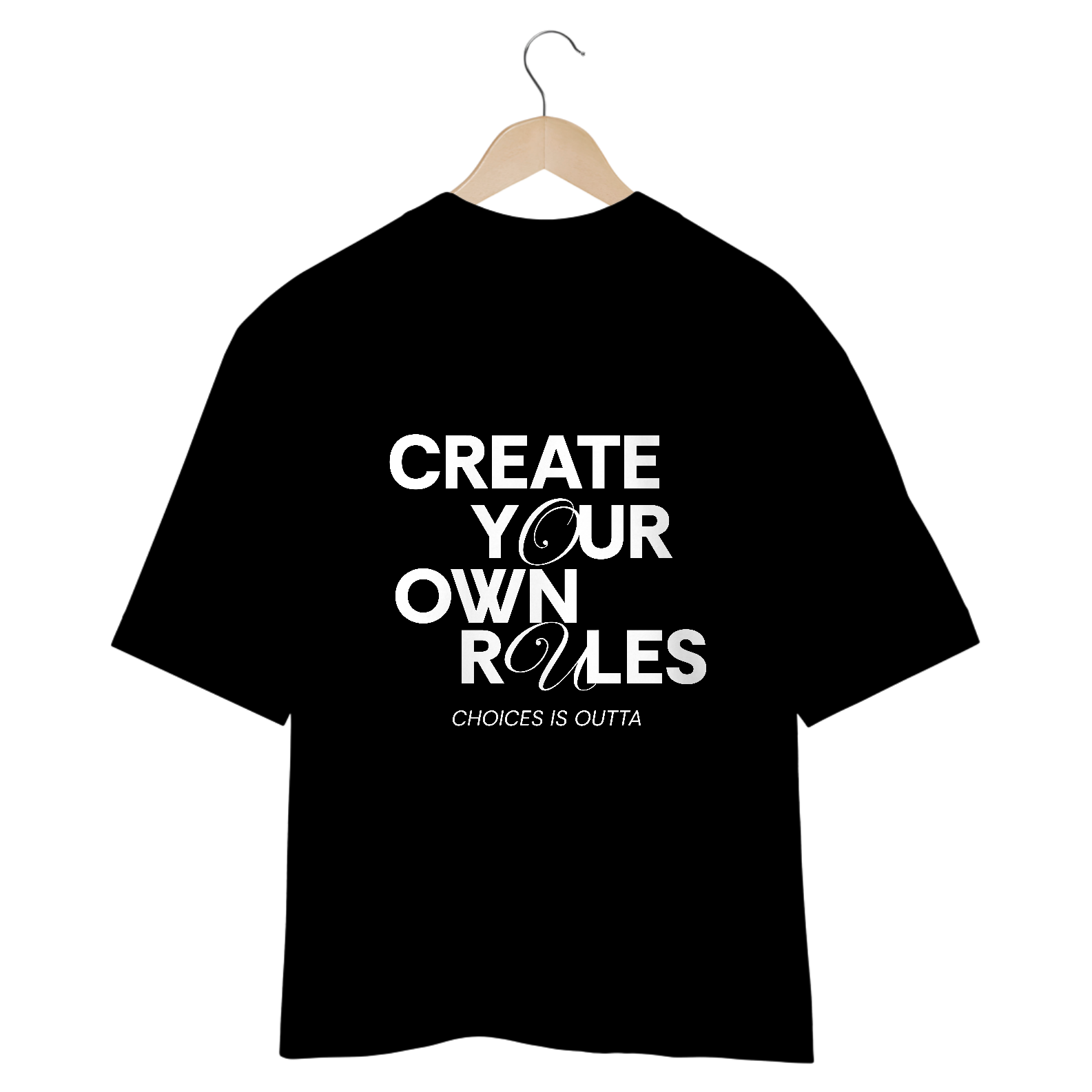 Camiseta Choices Preta