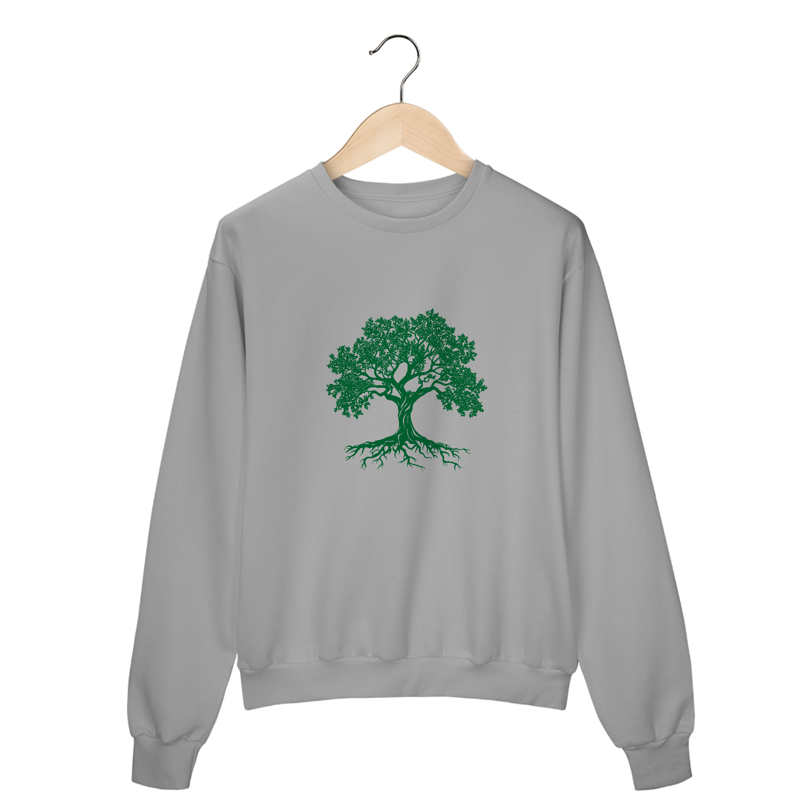 Nome do produto: Moletom Liso - Árvore