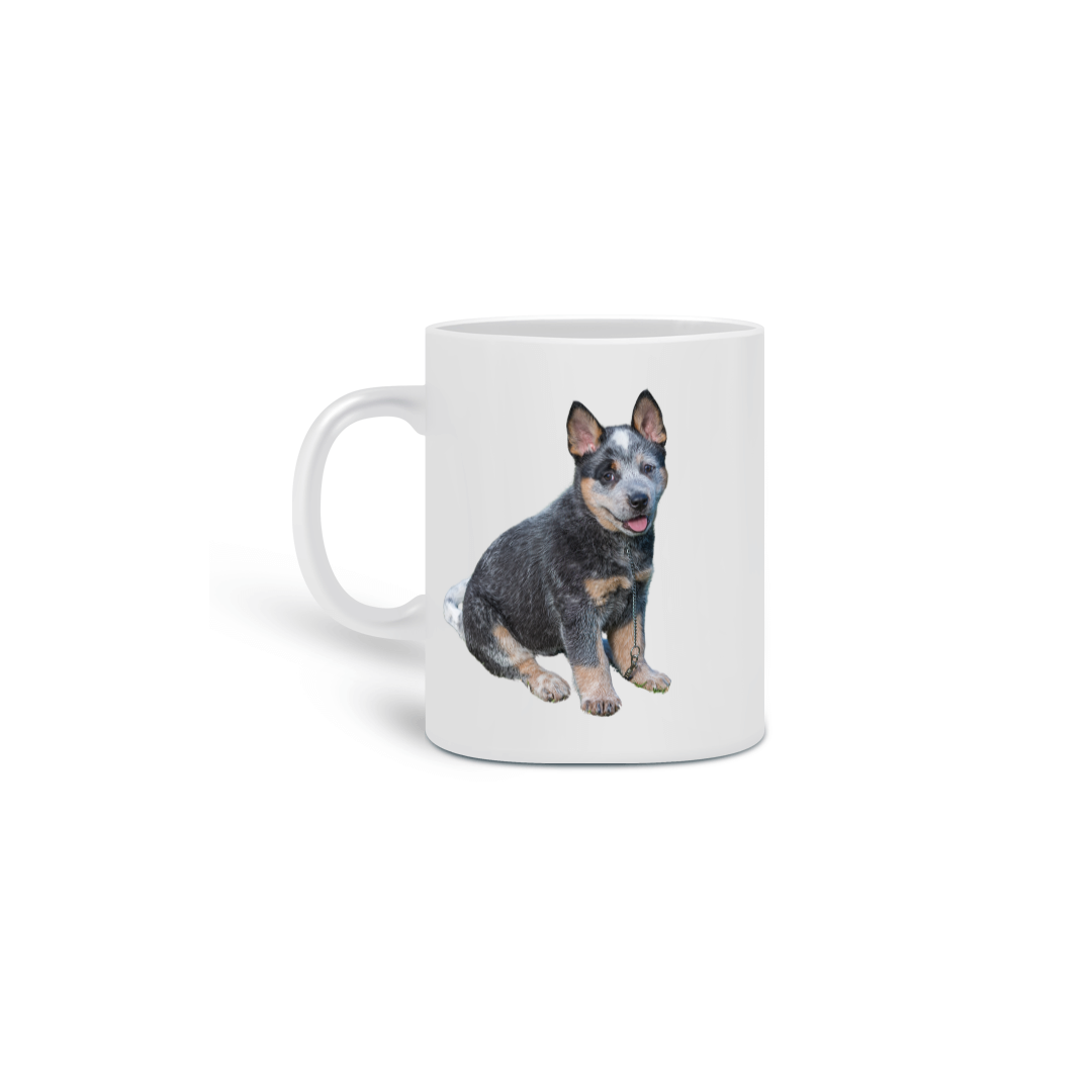 Nome do produto: Caneca Cachorro Blue Heeler