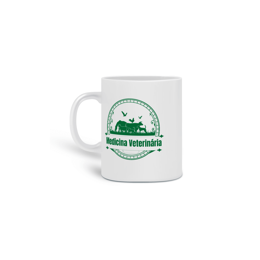 Nome do produto: Caneca - Medicina Veterinária