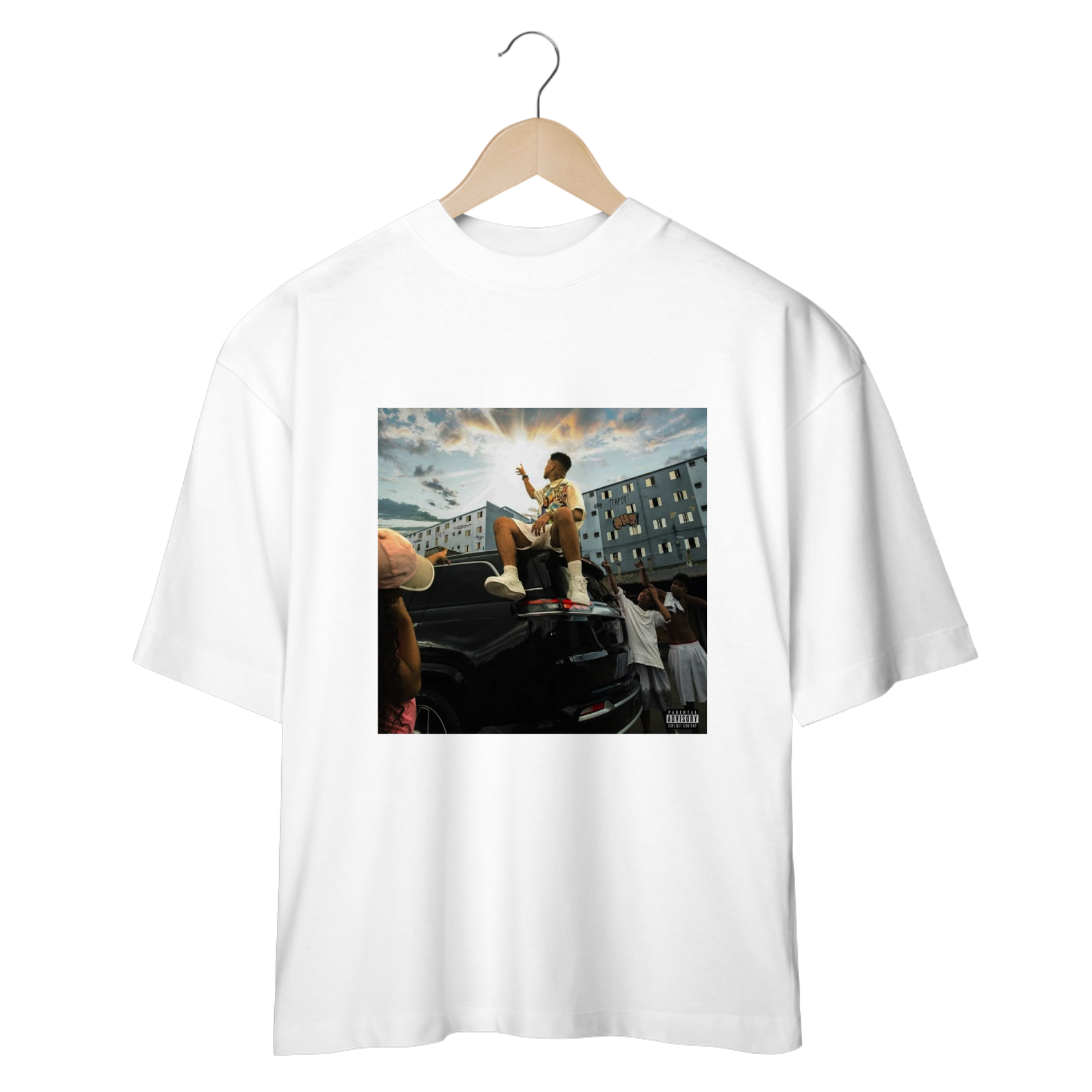 Nome do produto: CAMISETA ALBUM THIAGO VEIGH DOS PREDIOS