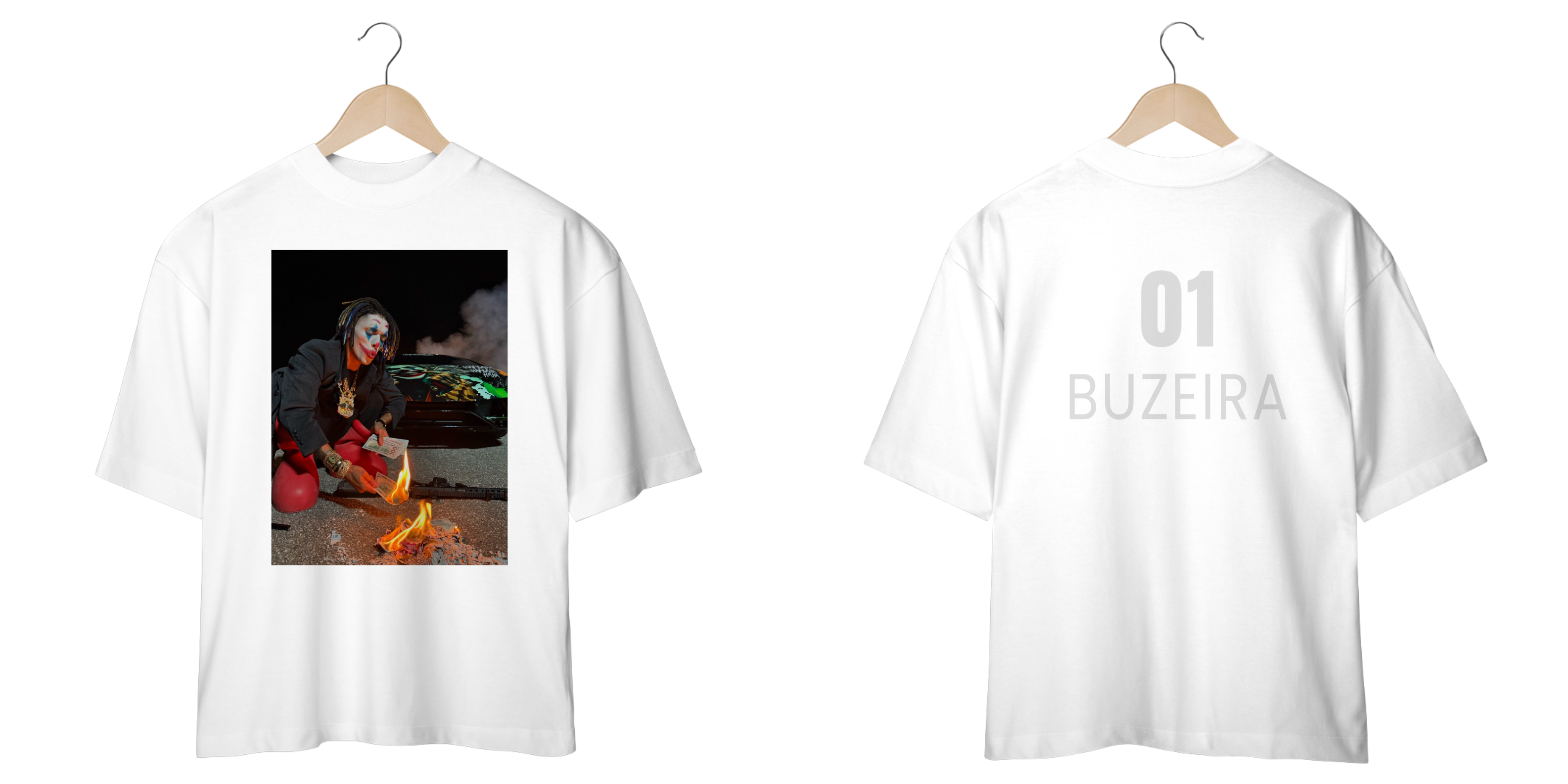 Nome do produto: CAMISETA OVERSIZED BUZEIRA 01 NA LAMBORGHINI 