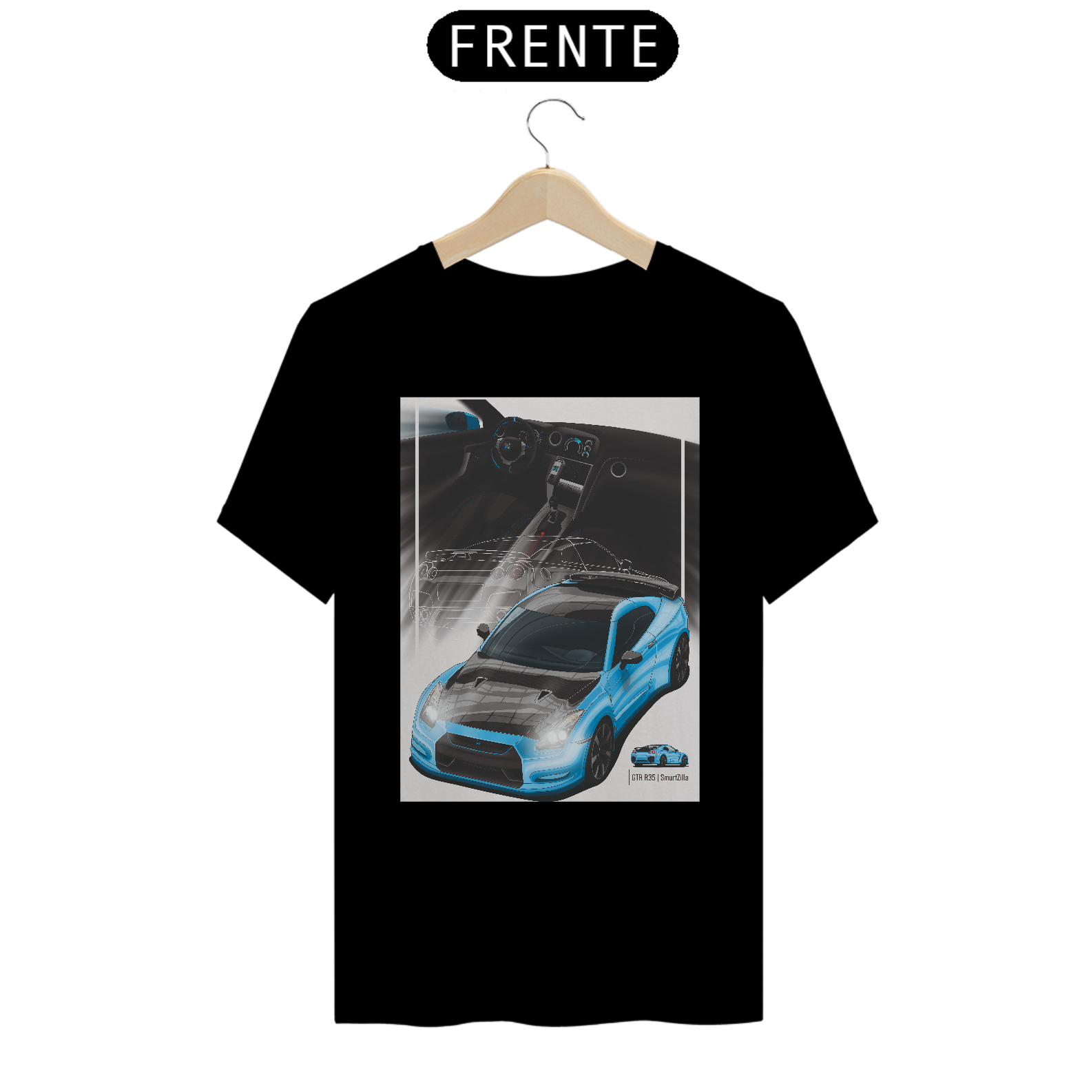 Camiseta SmurfZilla Cockpit