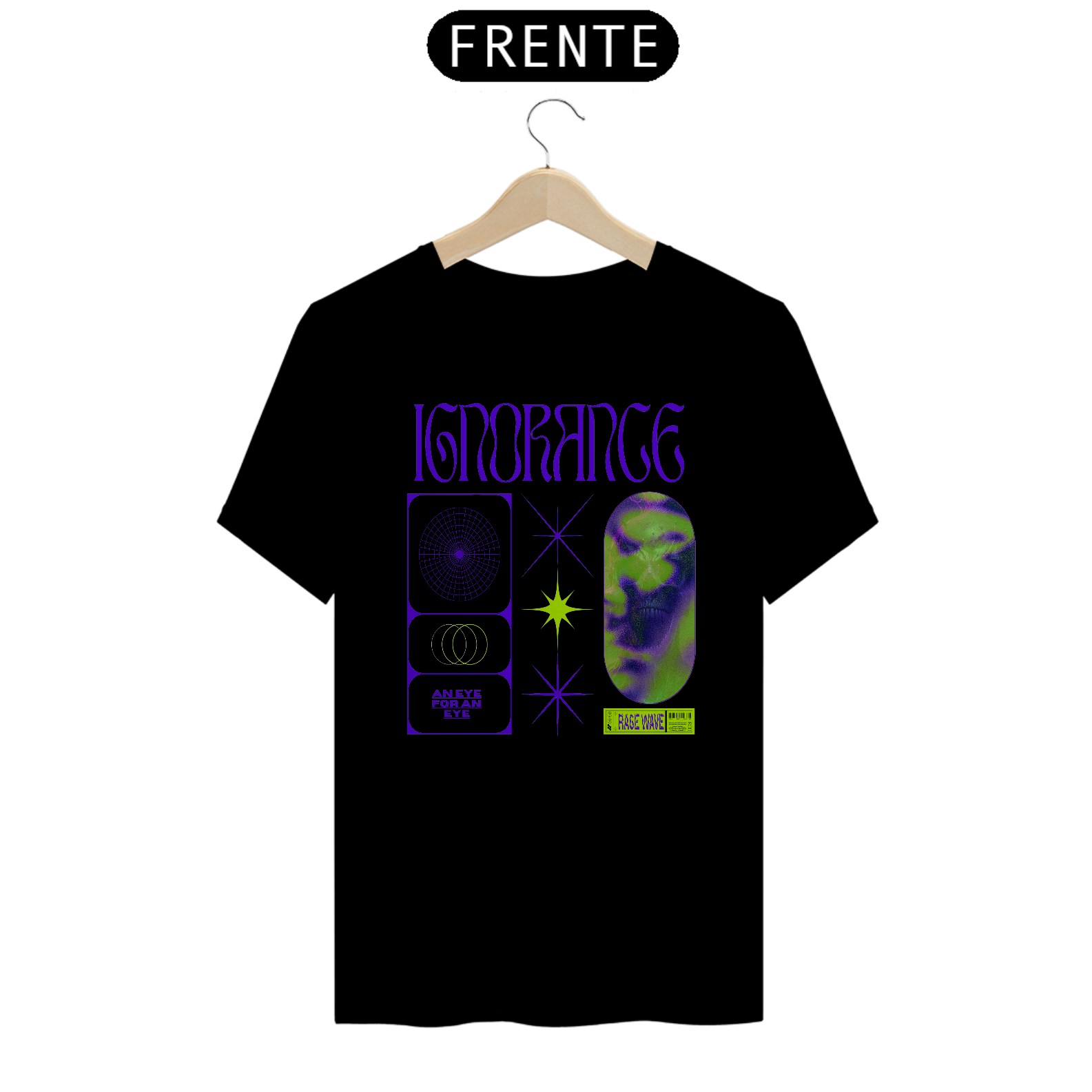 Nome do produto: CAMISETA PRIME IGNORANCE - STREETWEAR