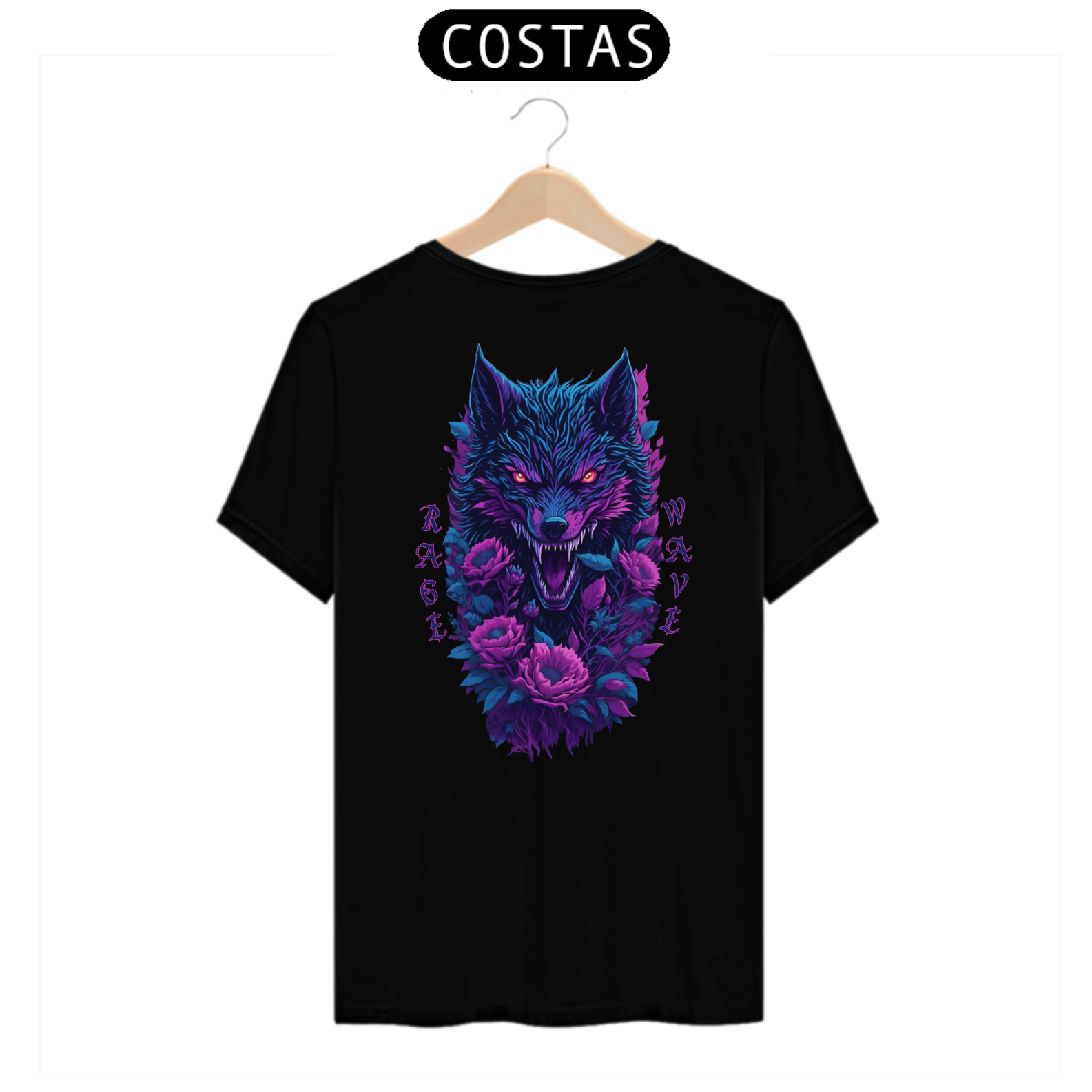 Nome do produto: CAMISETA FENRIR - AGRESSIVE