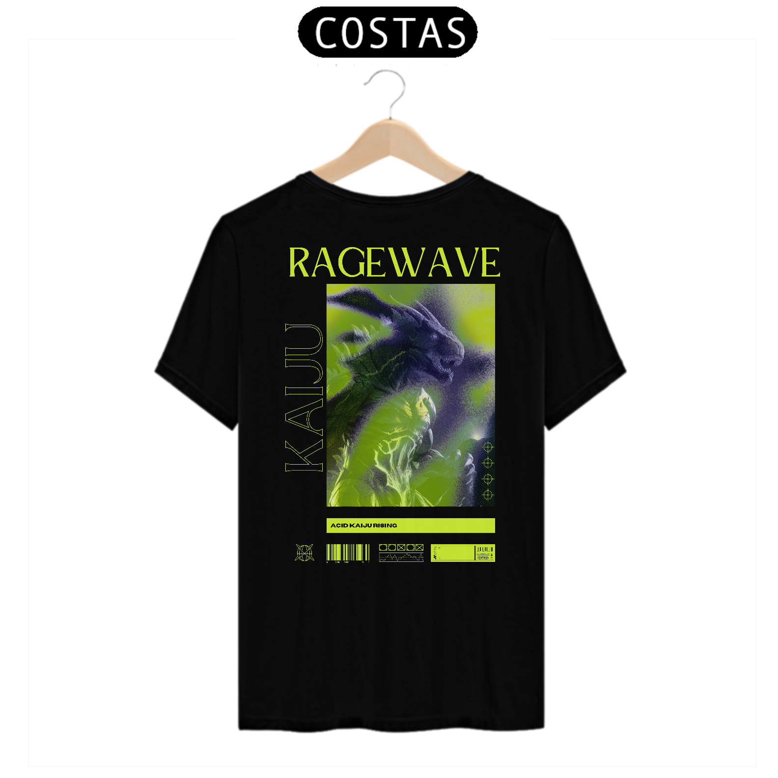 Nome do produto: CAMISETA PRIME KAIJU - STREETWEAR