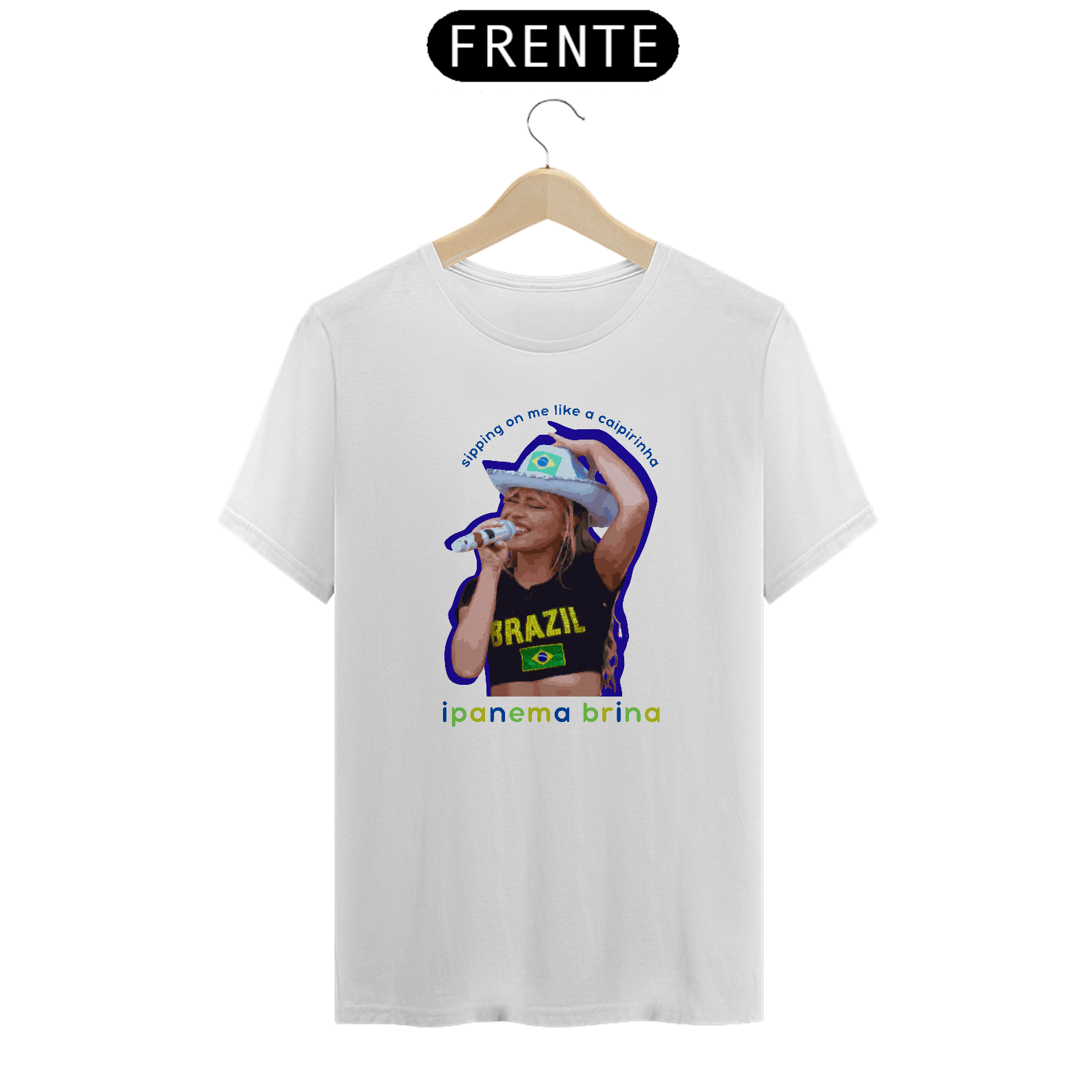 Nome do produto: Camiseta - Ipanema Brina - Sabrina Carpenter