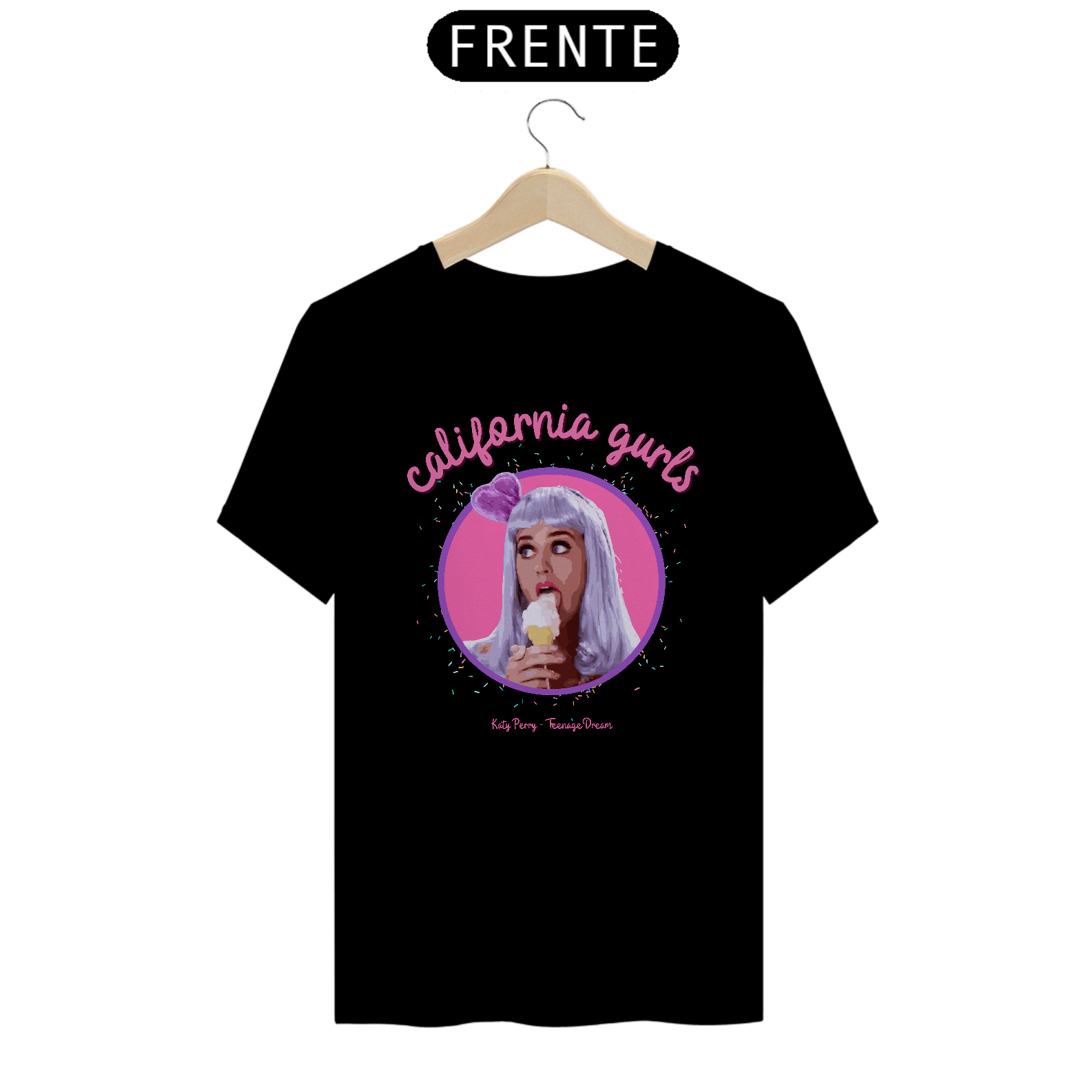 Camiseta - California Gurls - Katy Perry