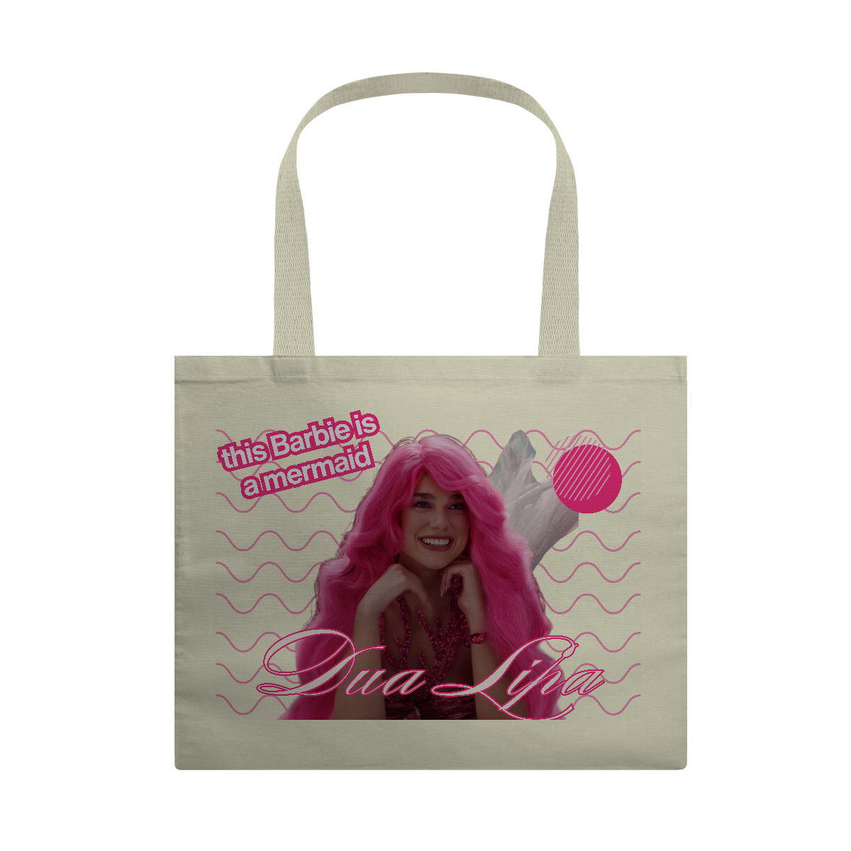 Nome do produto: Ecobag - Barbie Mermaid - Dua Lipa