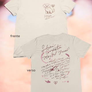 Camiseta - Mans Best Friend <3 frente e verso - Sabrina Carpenter