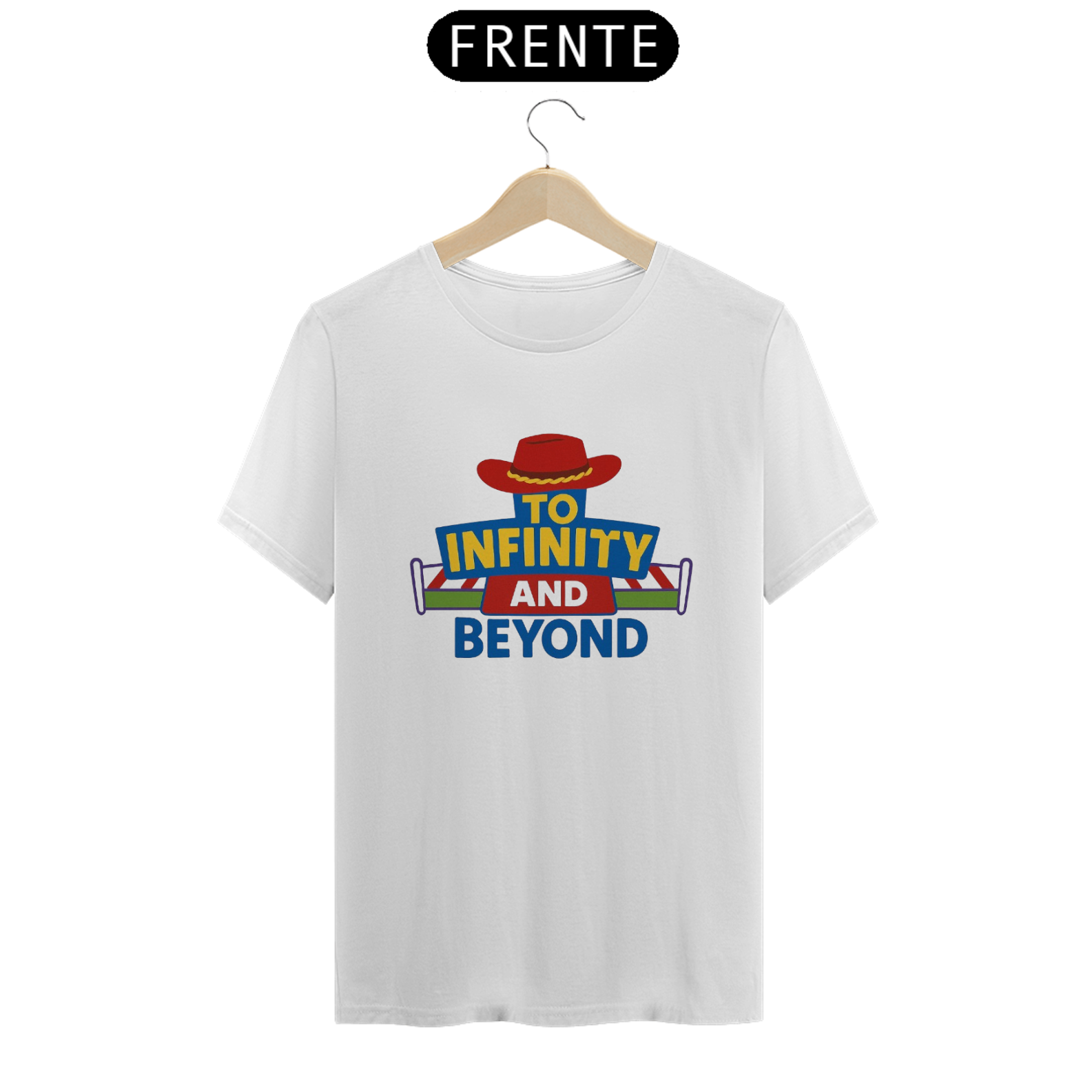 T SHIRT Ao infinito e além