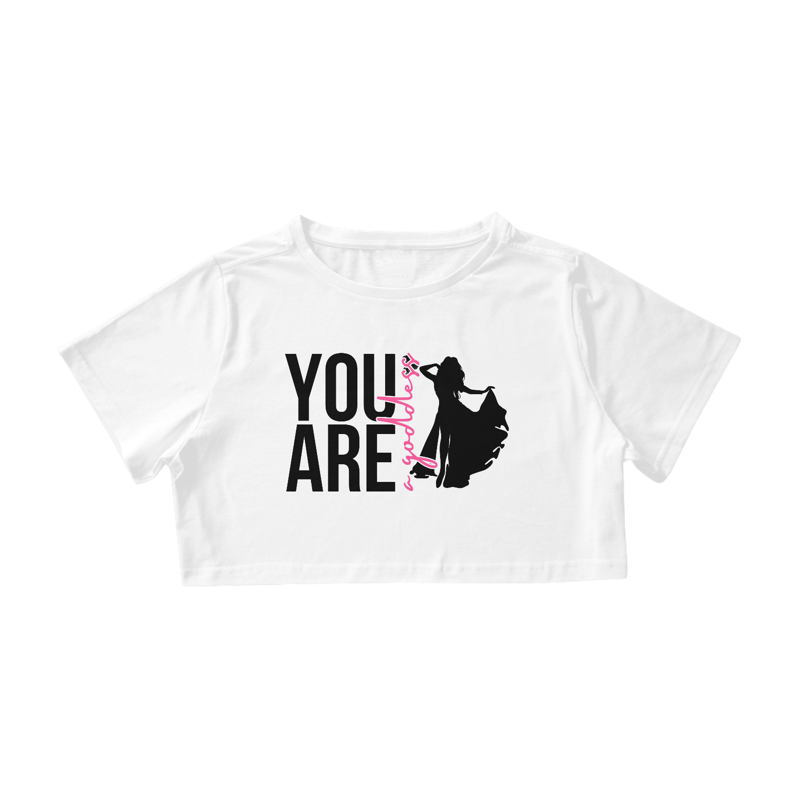 Nome do produto: You Are A Goddess Cropped White