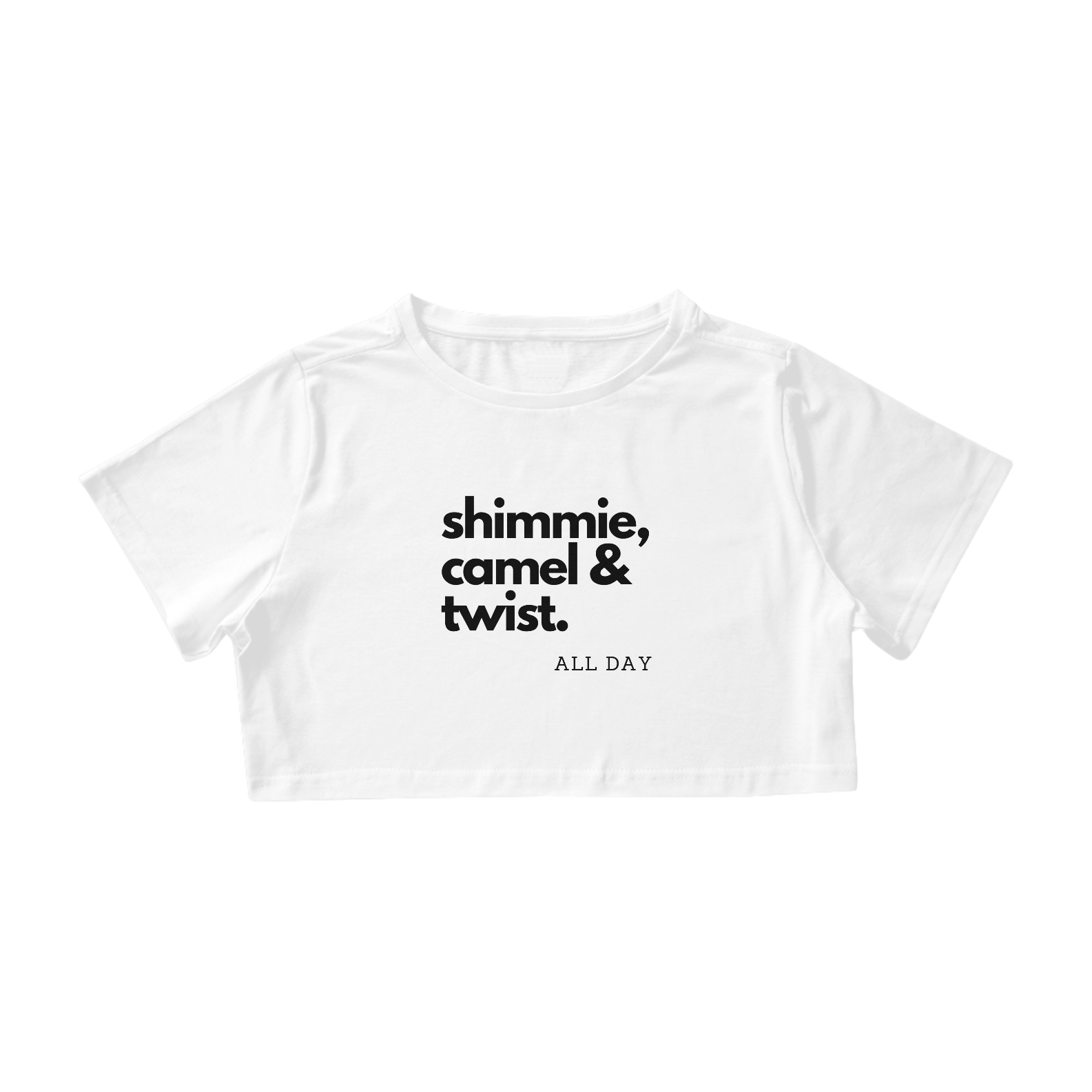 Nome do produto: Shimmie Camel & Twist Cropped White