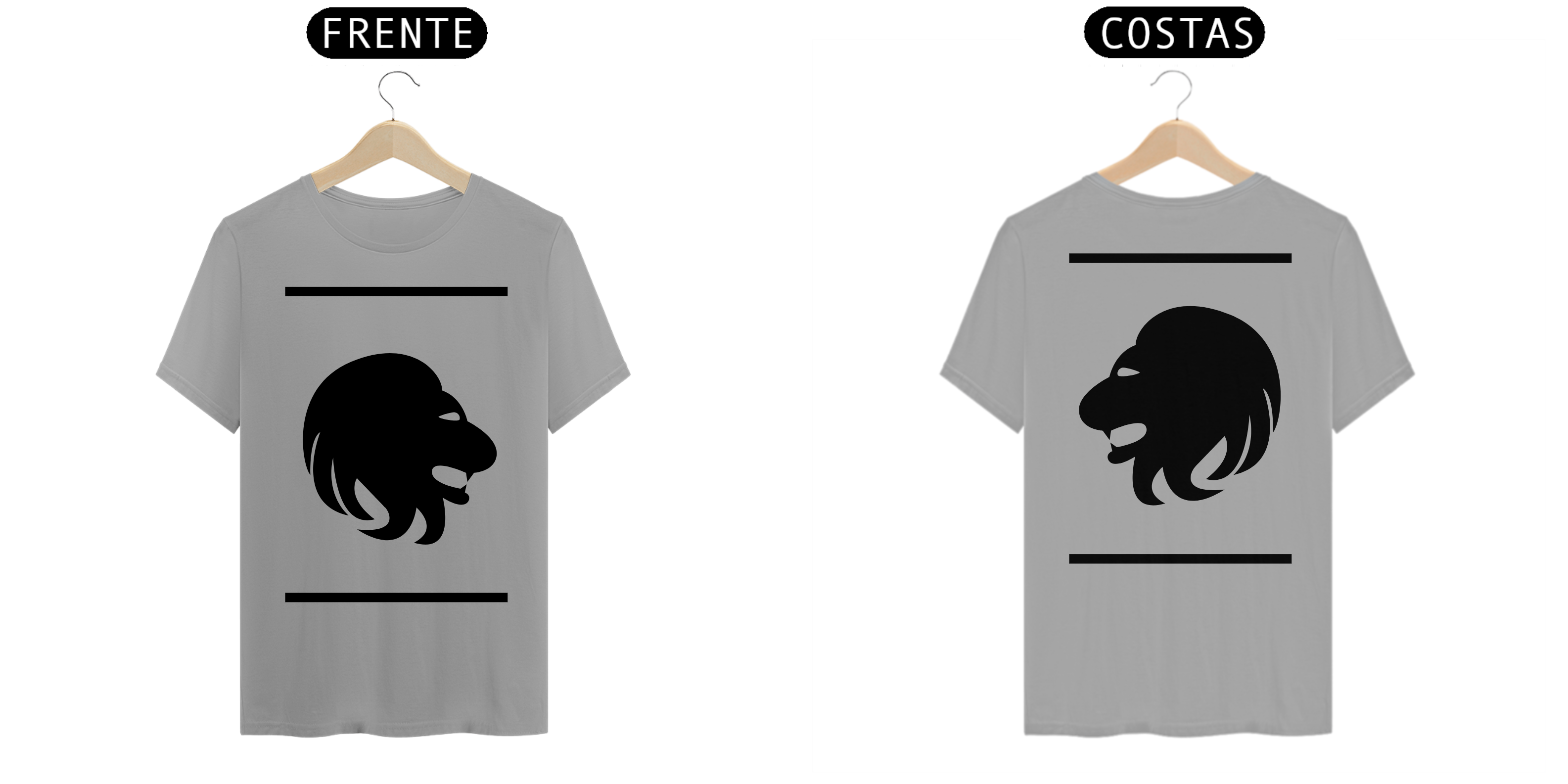 Nome do produto: T-Shirt Quality - Estampa  Leão 