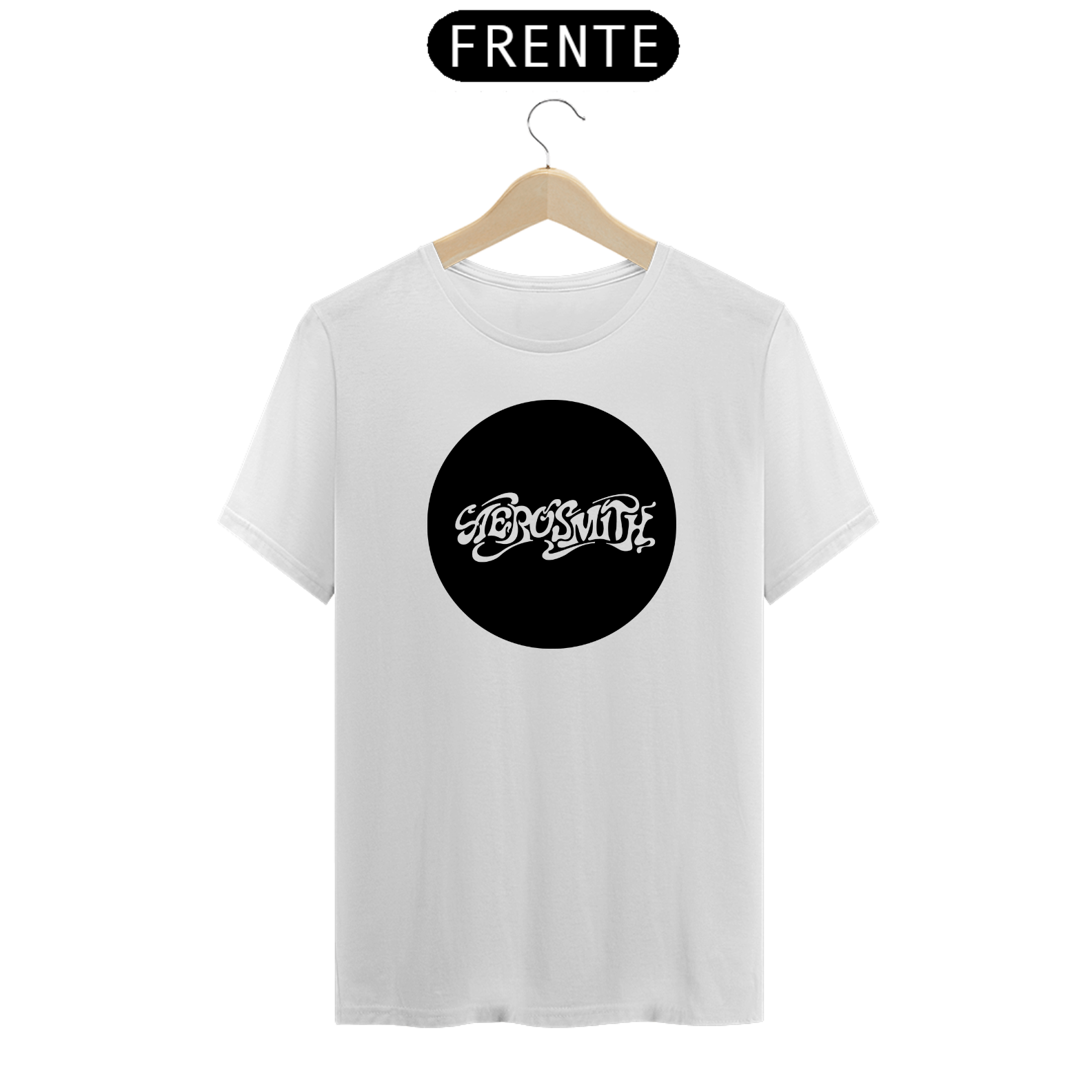 Camiseta Aerosmith Logo Black