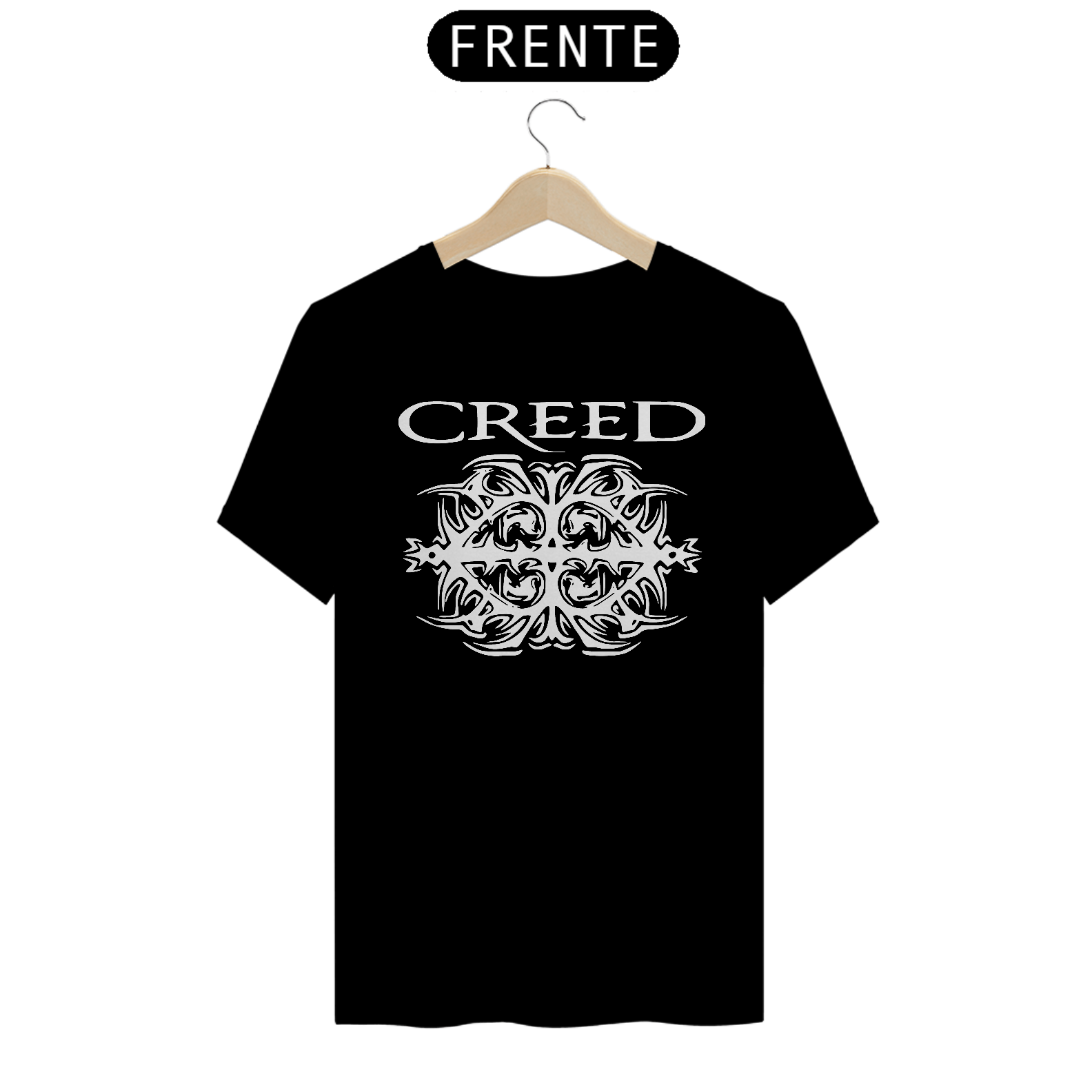Camiseta Creed Banda Preta