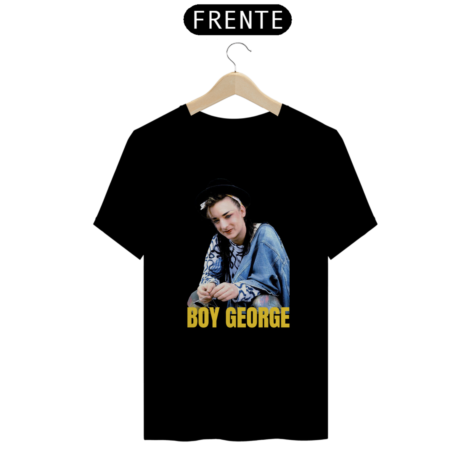 Camiseta Boy George Preta