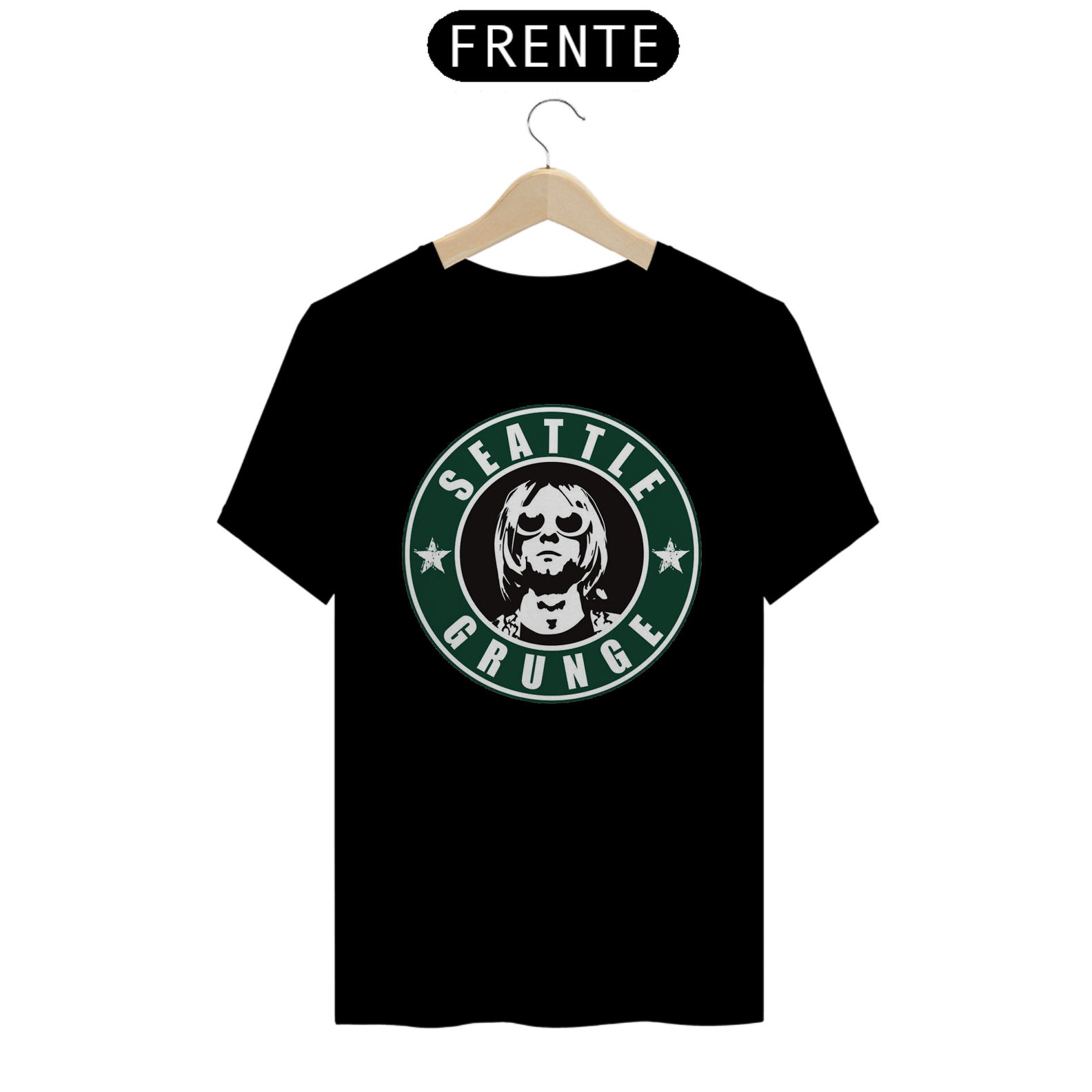 Camiseta Seattle Grunge Cobain