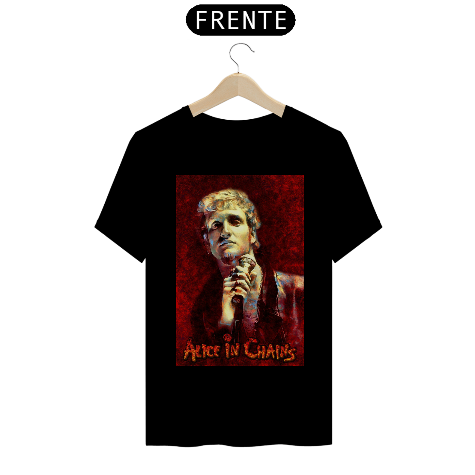 Nome do produto: Camiseta Alice in Chains - Layne Staley
