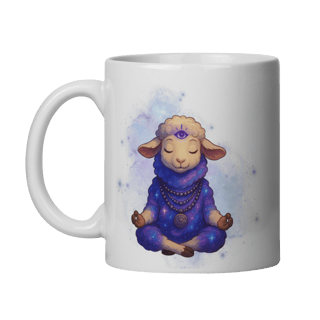 Caneca Ovelha Mística da Família