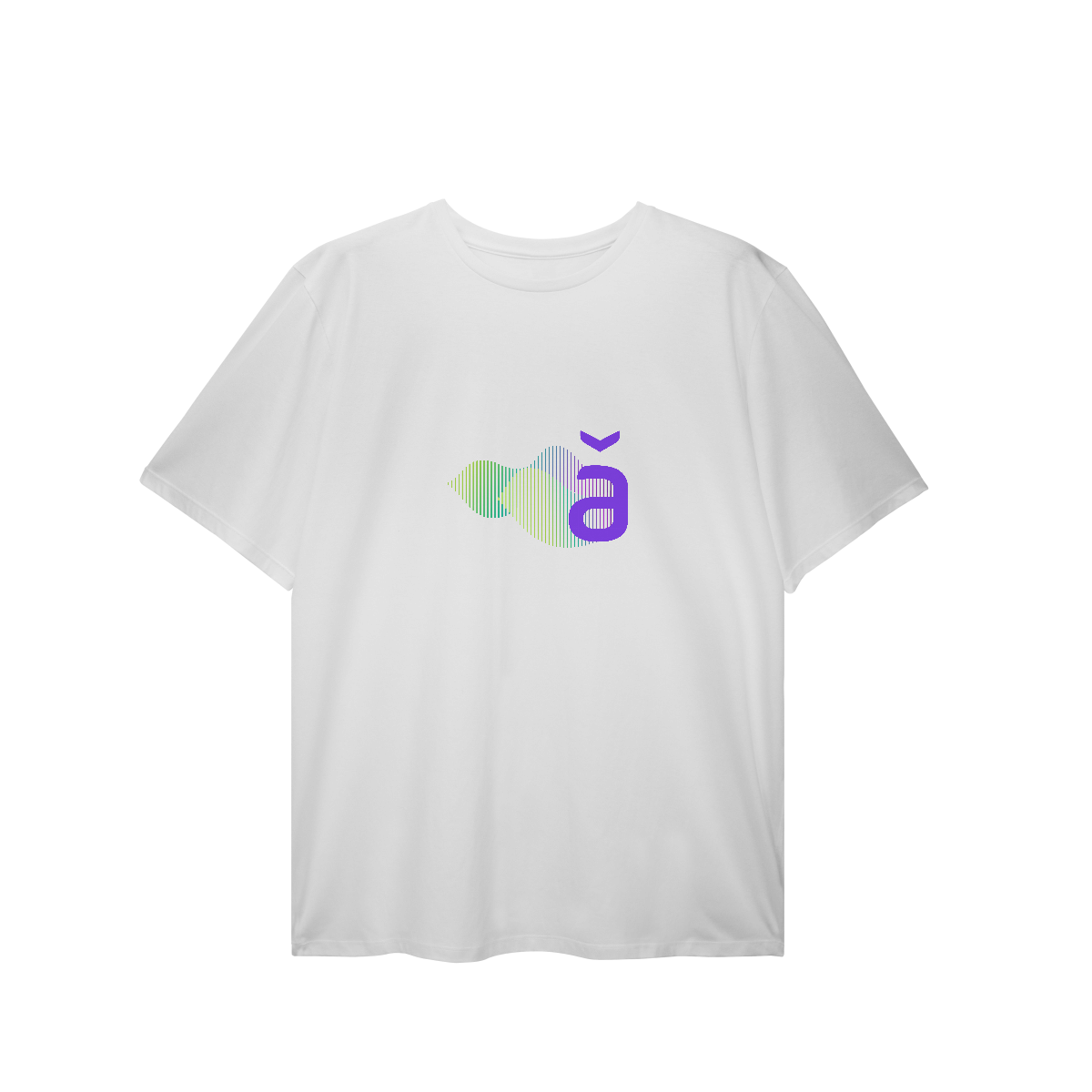 T-Shirt Plus Size multicolorido 