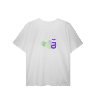 T-Shirt Plus Size multicolorido 