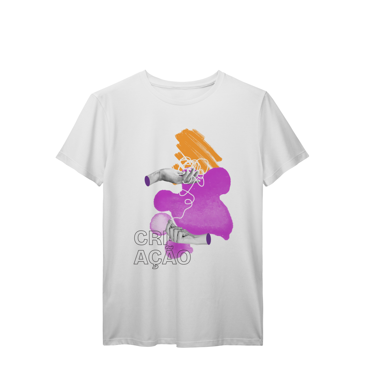 T-Shirt Prime - Criação colorida