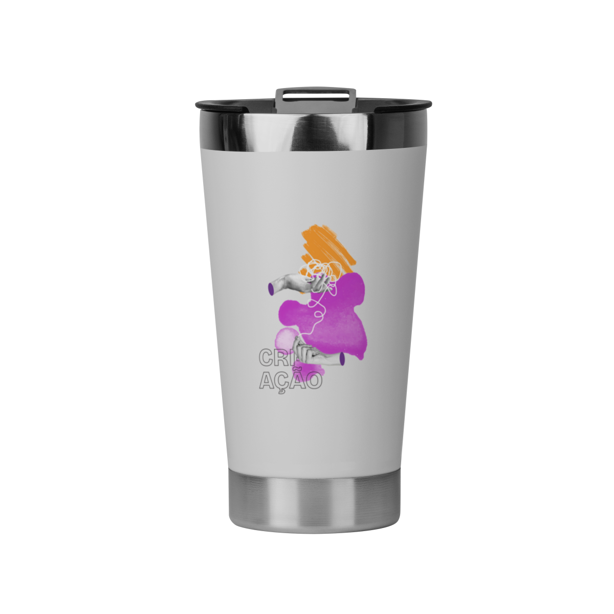 Copo Térmico - Criação colorido