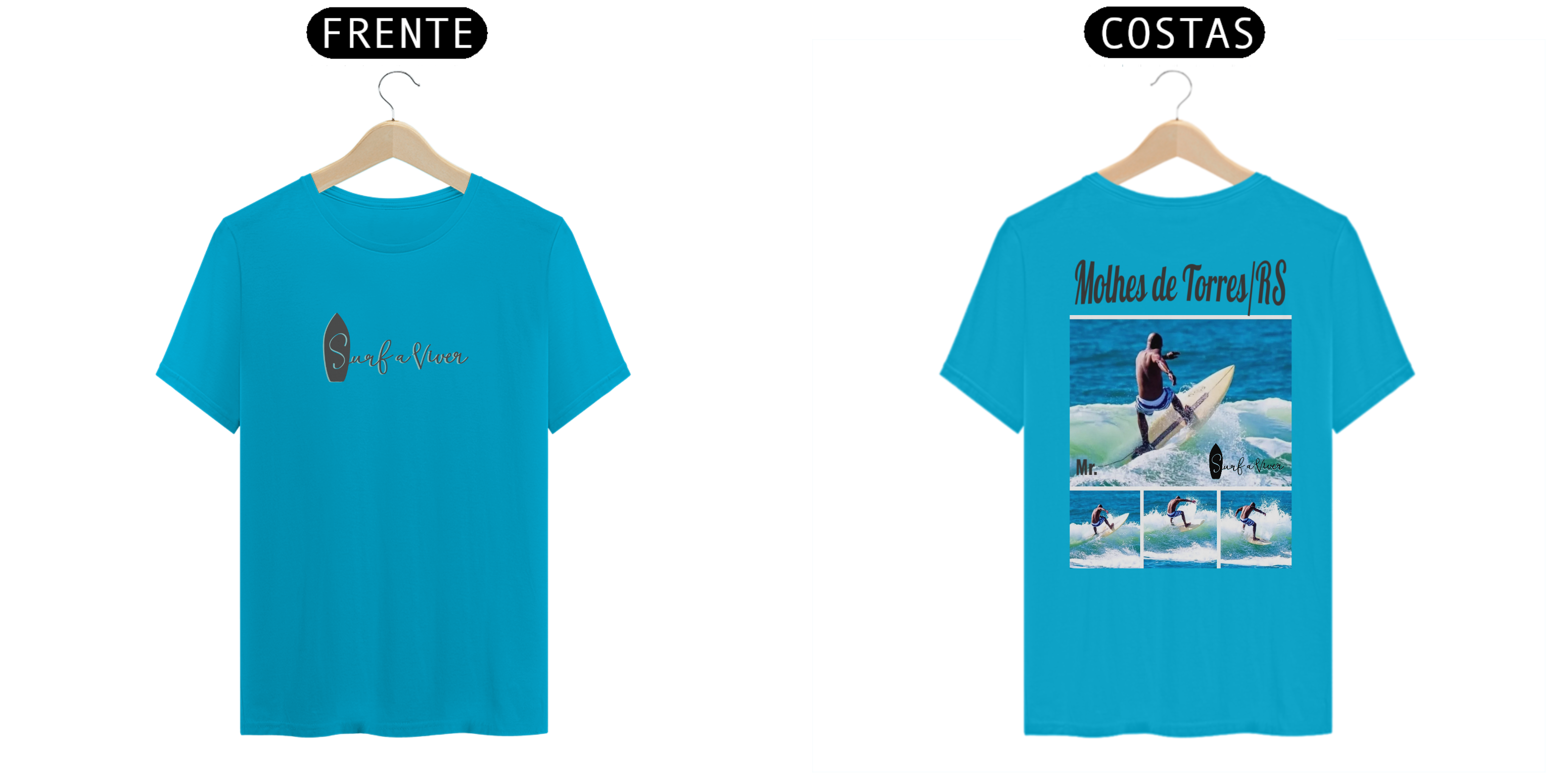 Camiseta de Surf Luís Leandro da Costa